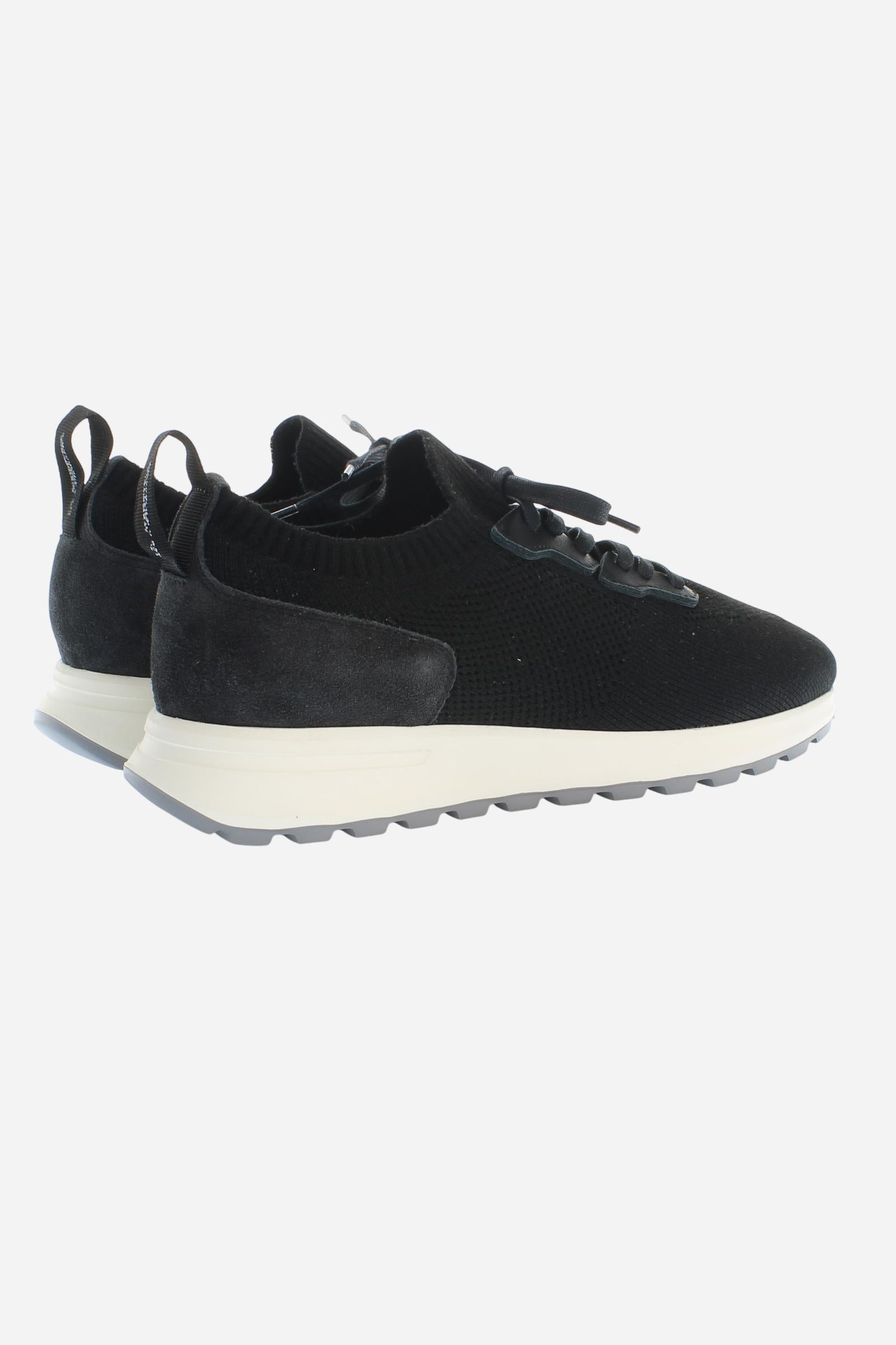 Men’s knit and suede sneakers - Shift
