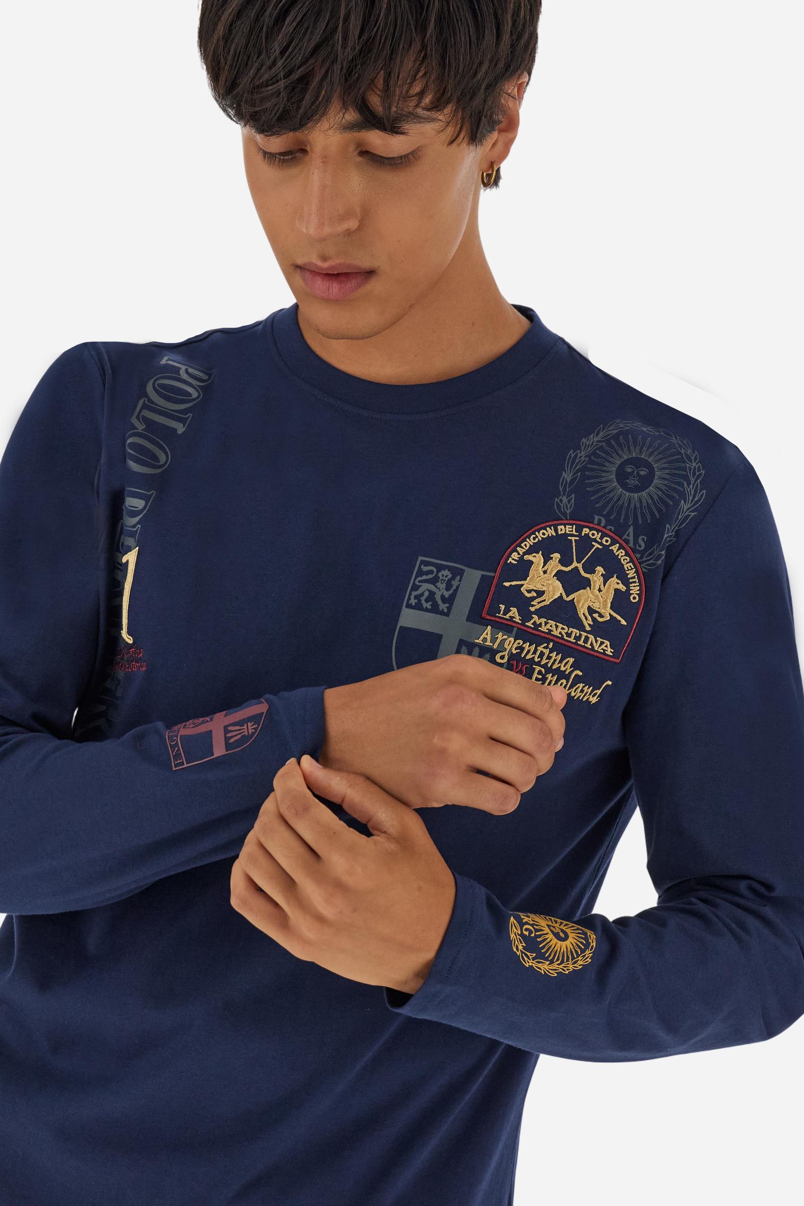 Camiseta de hombre en jersey con estampado - Bernabe