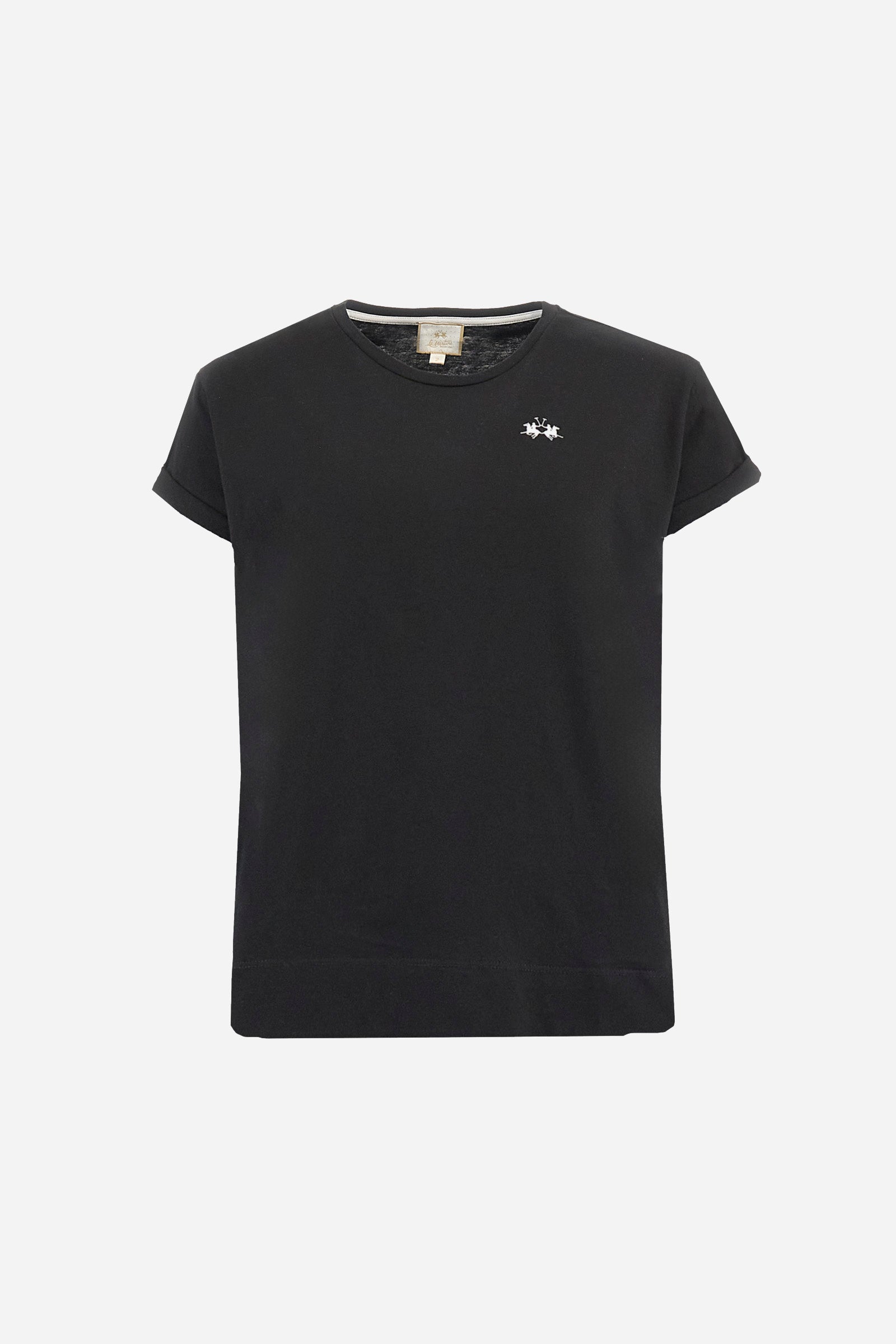 Women’s T-shirt with Polo Crew embroidery - Agar
