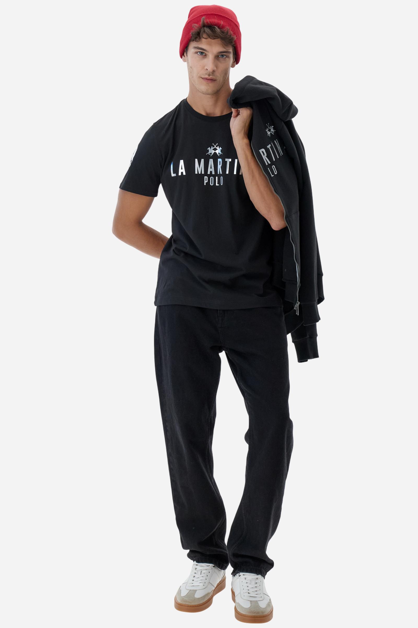 T-shirt homme en jersey coton La Martina Polo - Brigham