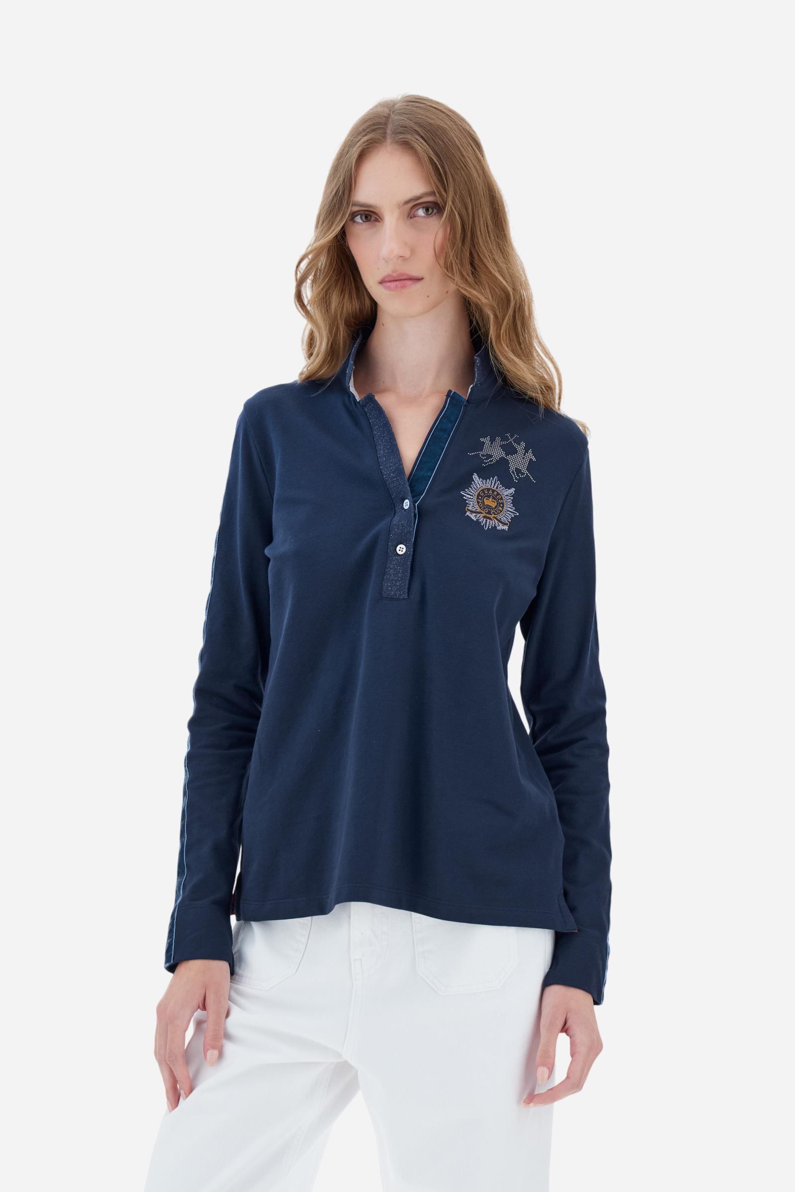 Polo de mujer en jersey elástico Guards - Bettie