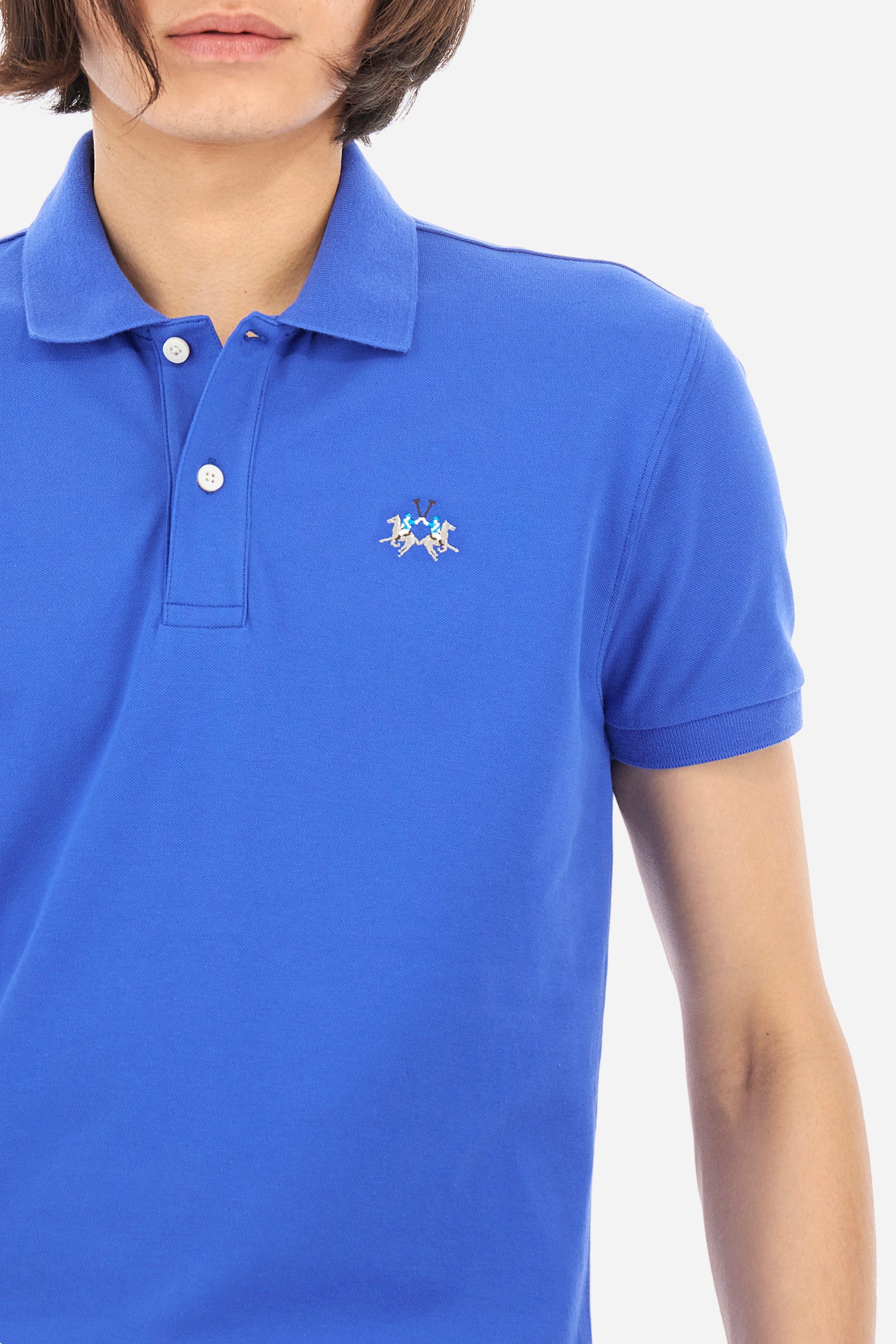 Men's slim-fit Polo Shirt - Dazzling Blue