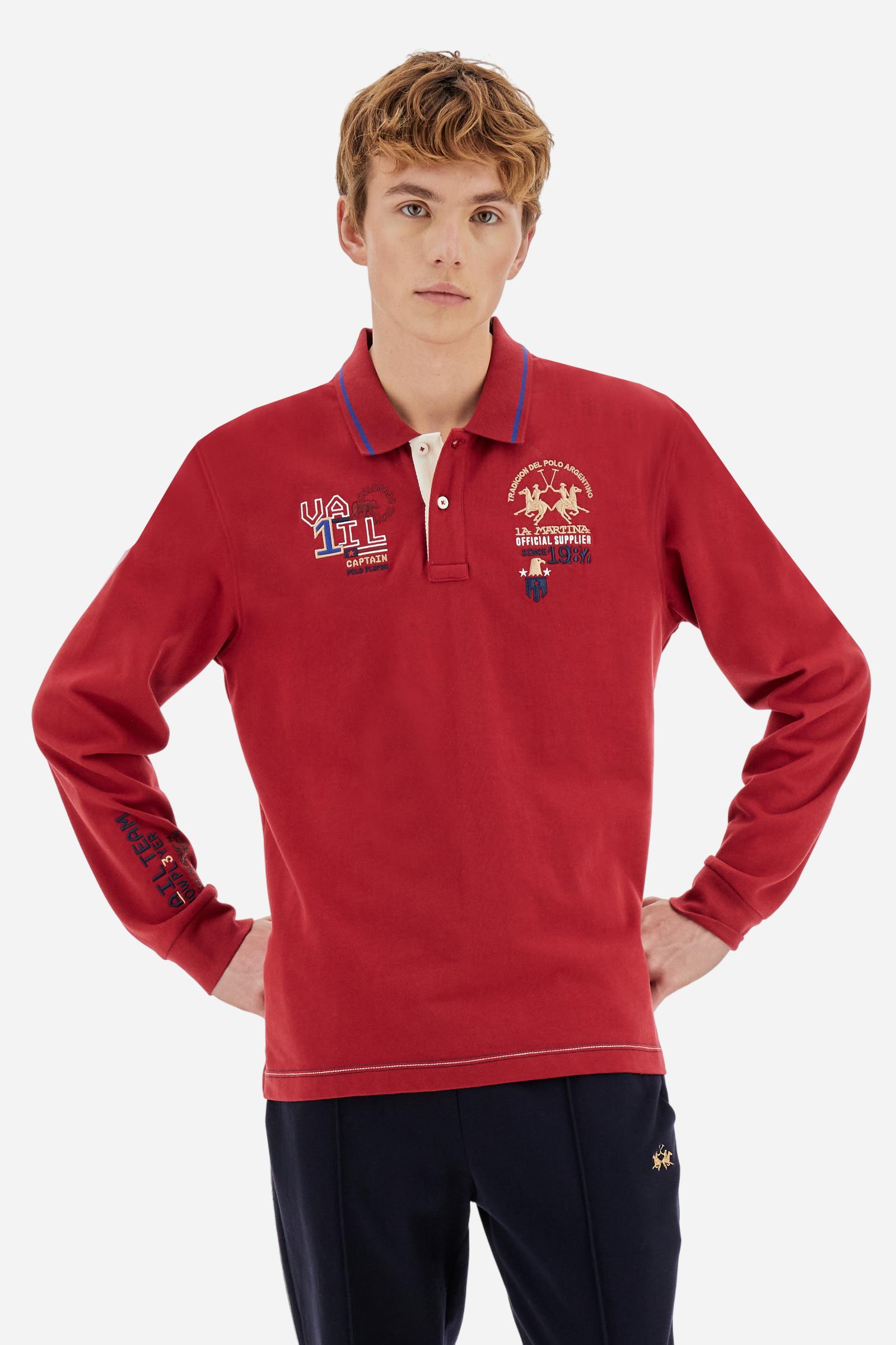 Polo de hombre en jersey soft-touch - Benton