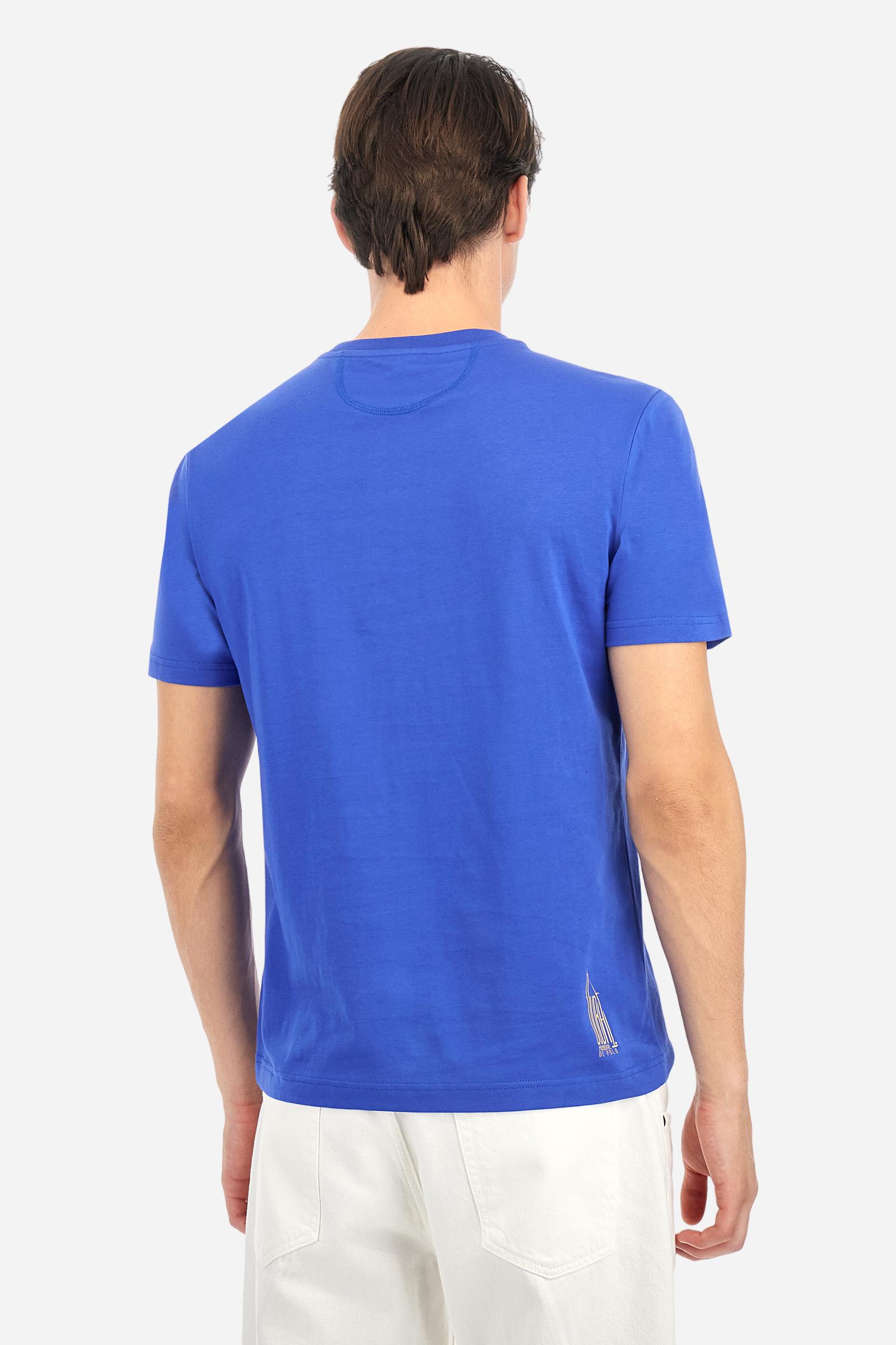 Regular fit cotton jersey T-shirt - Alberic