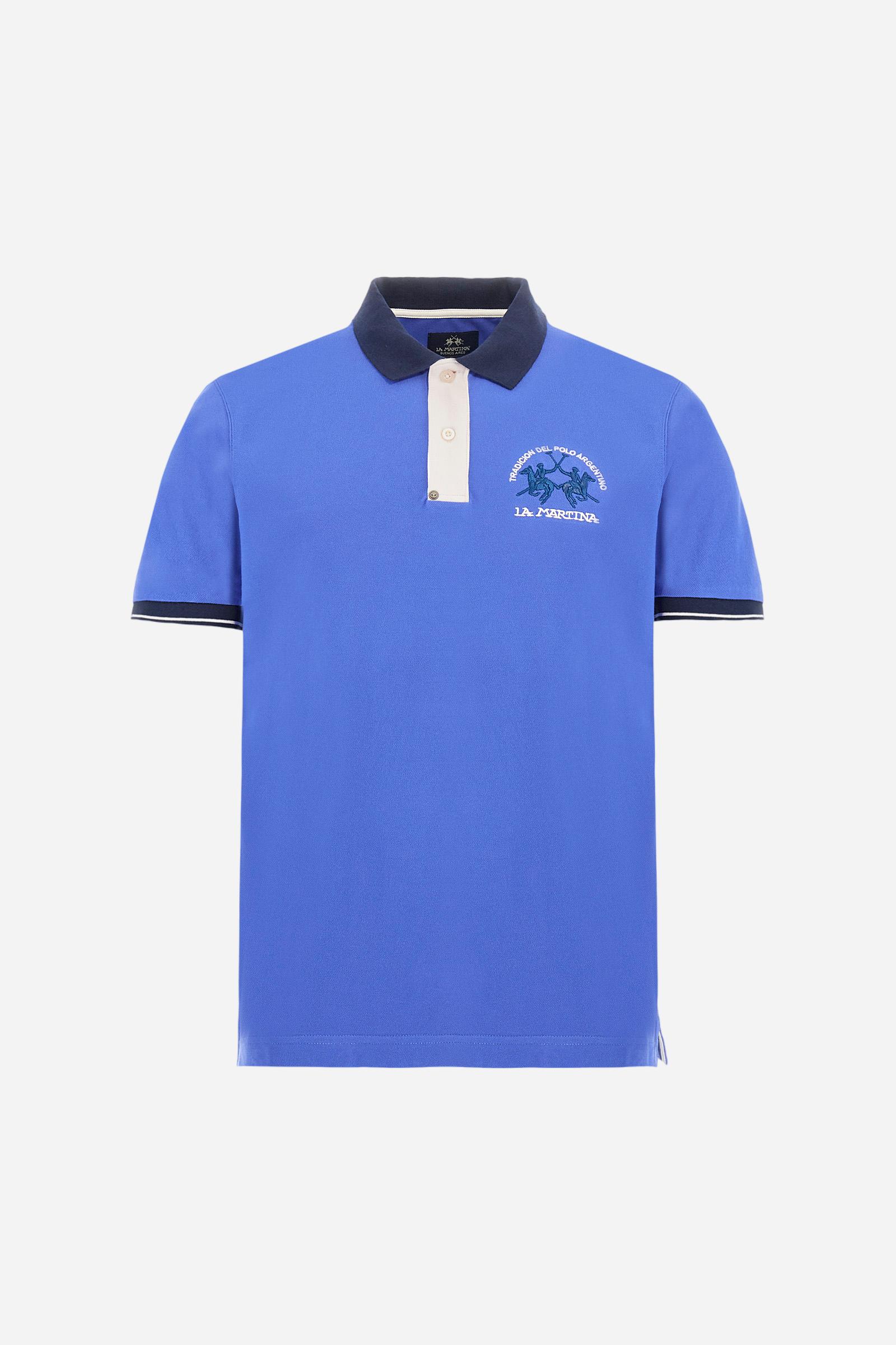 Poloshirt aus Stretch-Piqué-Baumwolle mit schmaler Passform – Trixie