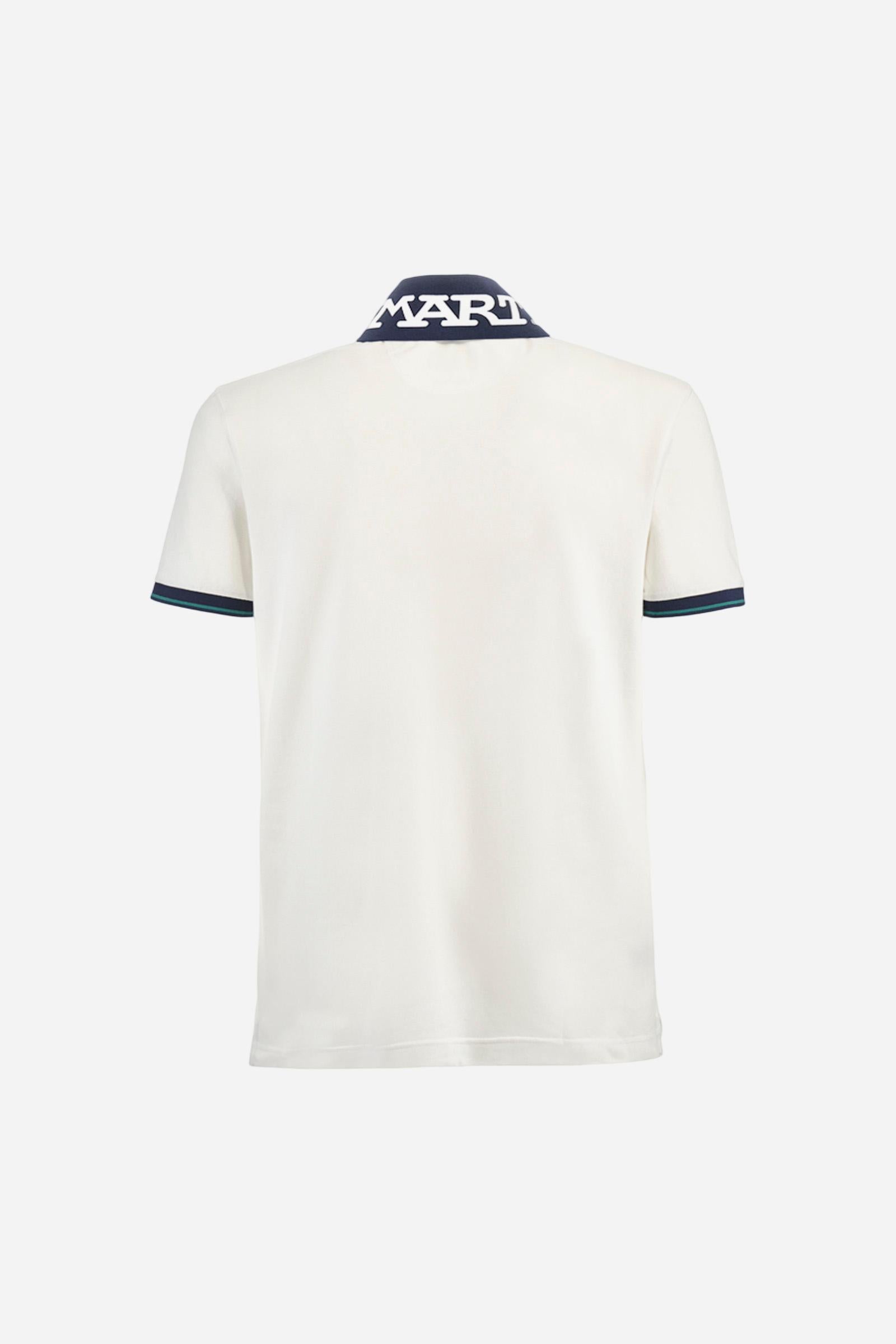 Poloshirt aus Stretch-Piqué-Baumwolle mit schmaler Passform – Trixie