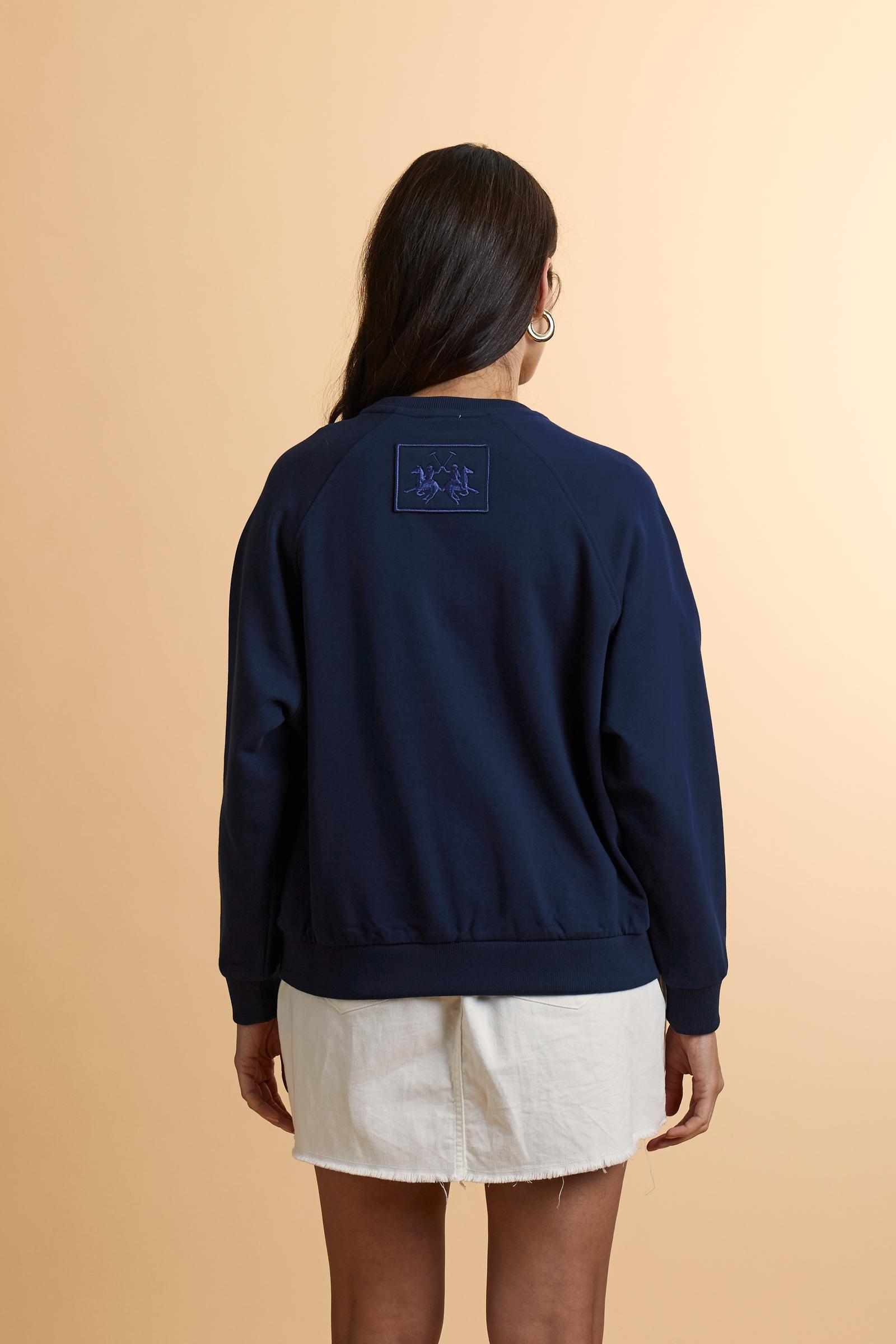 Women’s cotton French Terry sweatshirt – Claudia