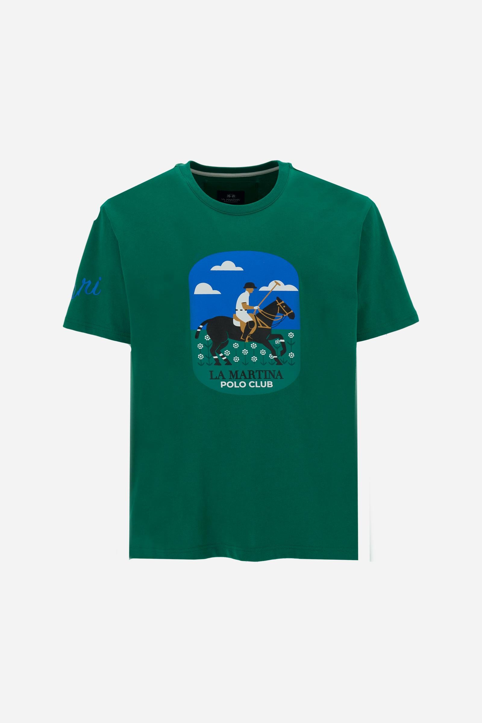 Men’s cotton jersey T-shirt Capri Edition – Calvino