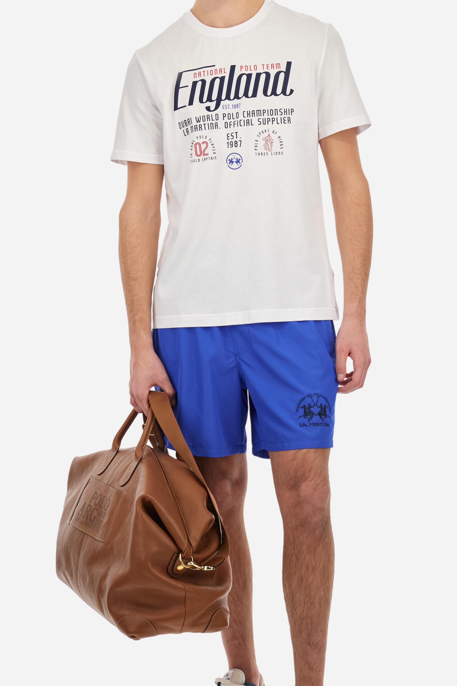 Regular fit cotton jersey T-shirt - Alberic