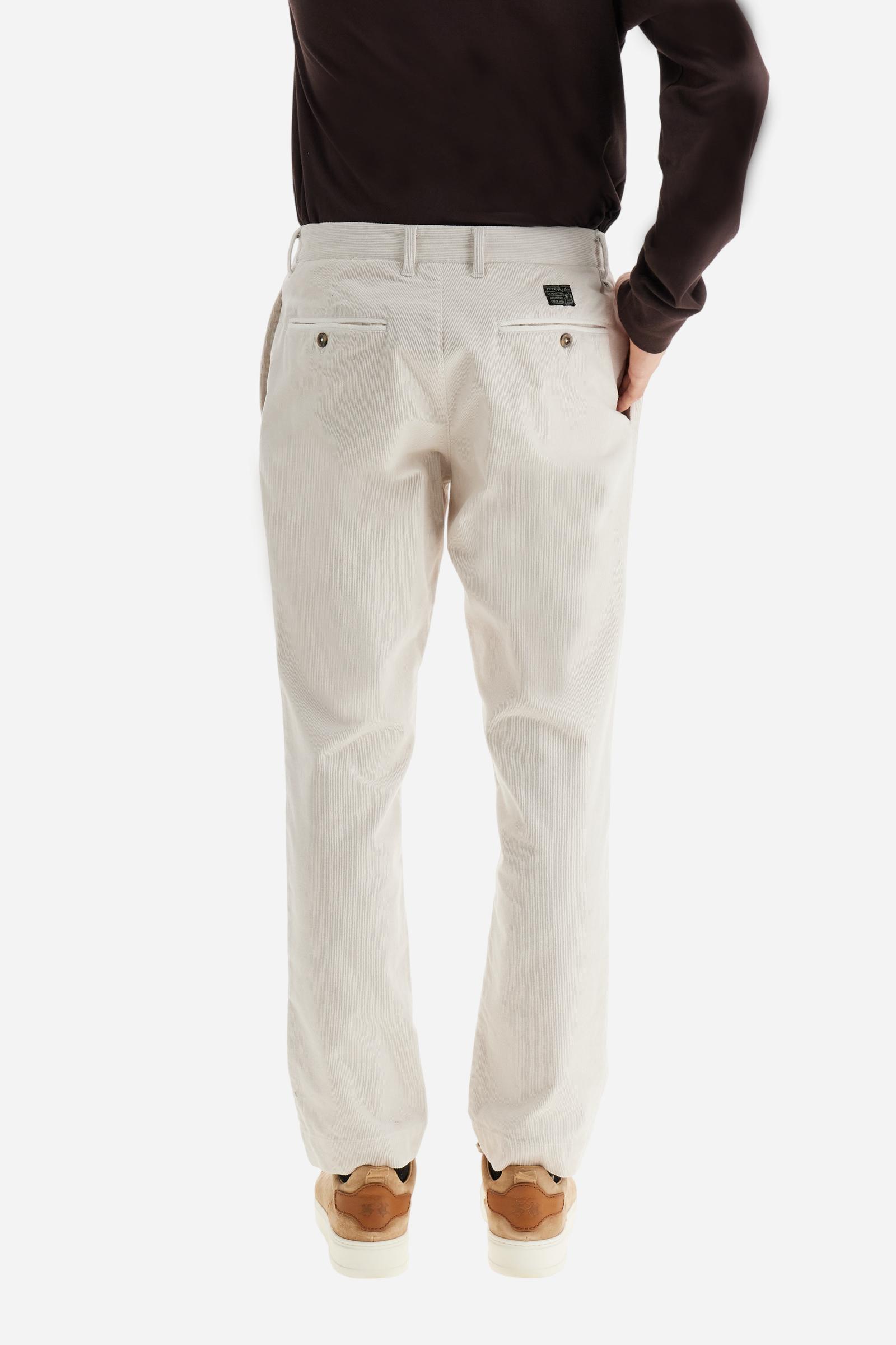 Men’s corduroy chino trousers - Bronte