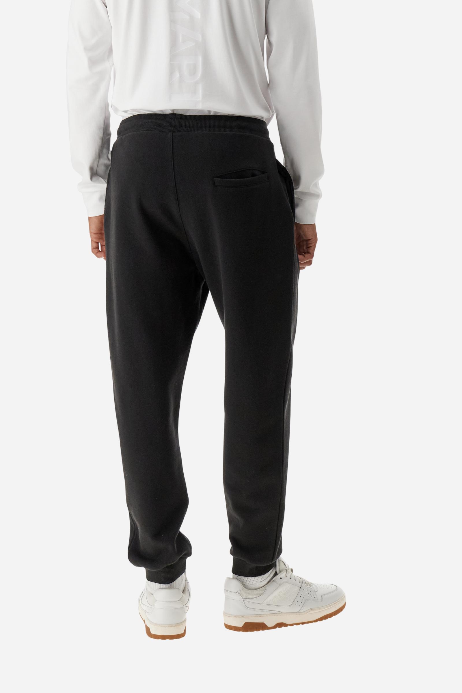 Pantaloni jogging uomo in felpa con logo Team - Belicio