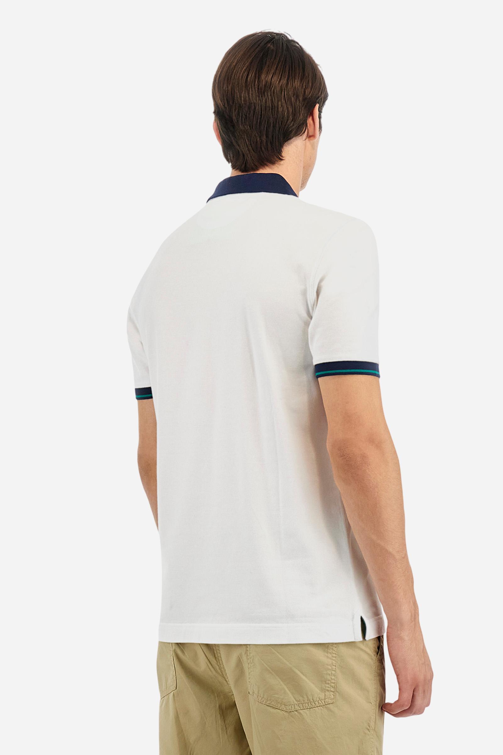 Poloshirt aus Stretch-Piqué-Baumwolle mit schmaler Passform – Trixie