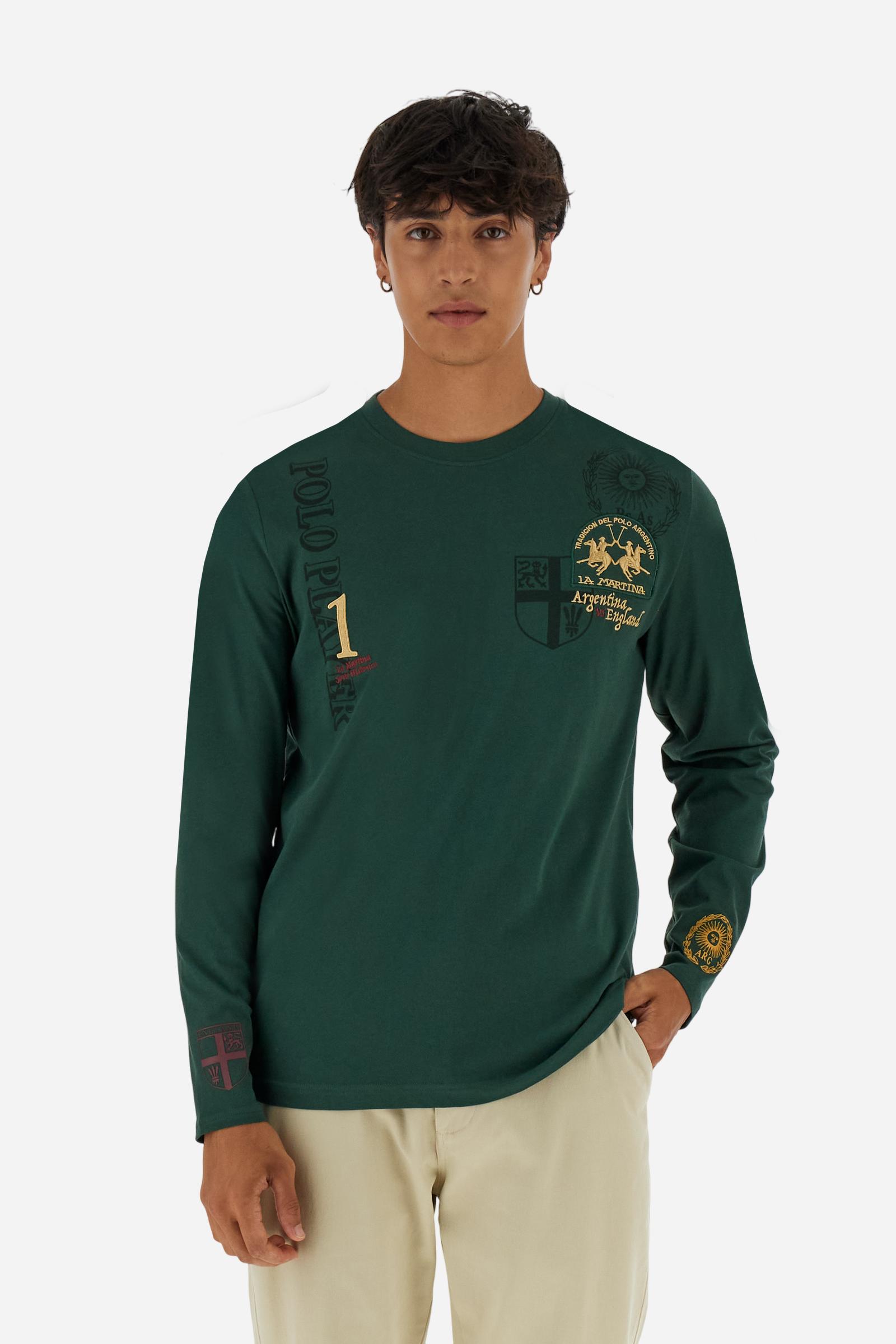 Camiseta de hombre en jersey con estampado - Bernabe