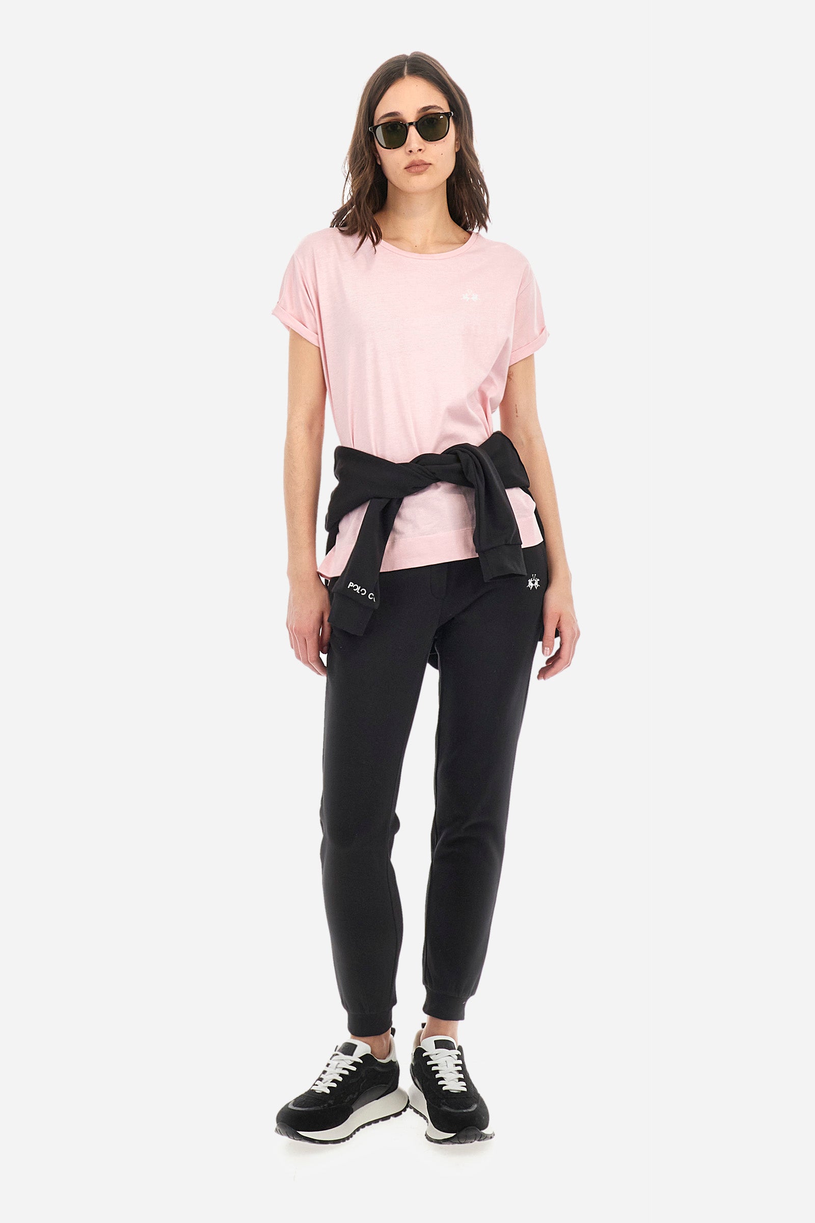 Women’s T-shirt with Polo Crew embroidery - Agar