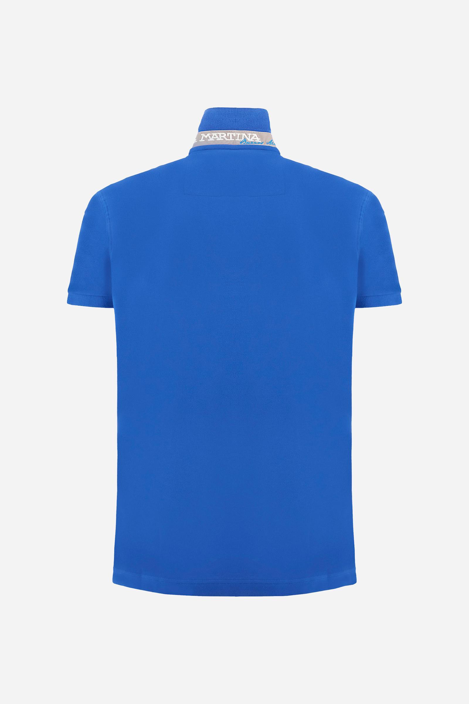 Men's slim-fit Polo Shirt - Classic Blue