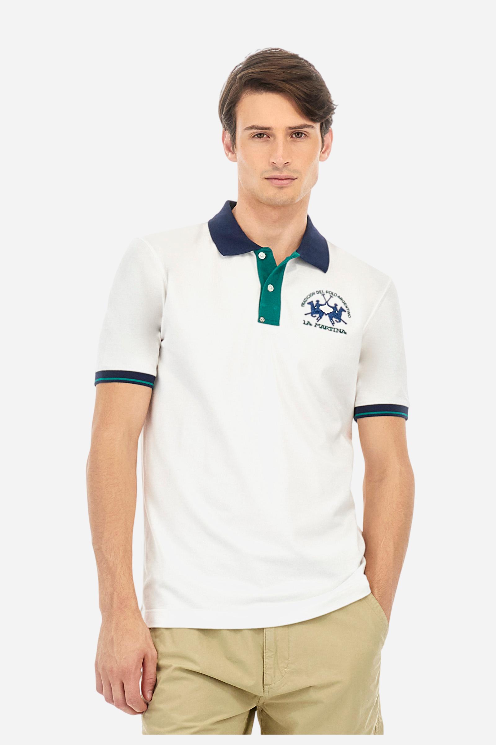 Slim fit cotton piqué polo shirt - Trixie