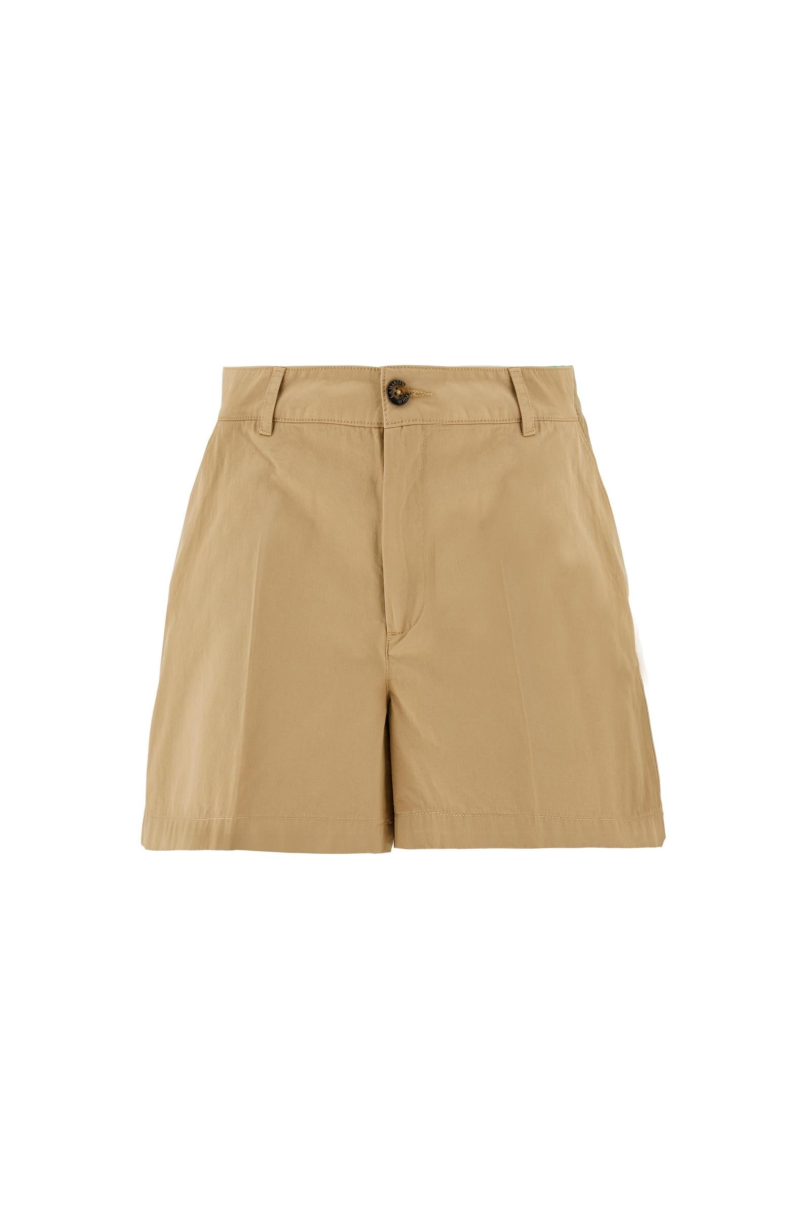 Women’s cotton twill Bermuda shorts – Cecilia