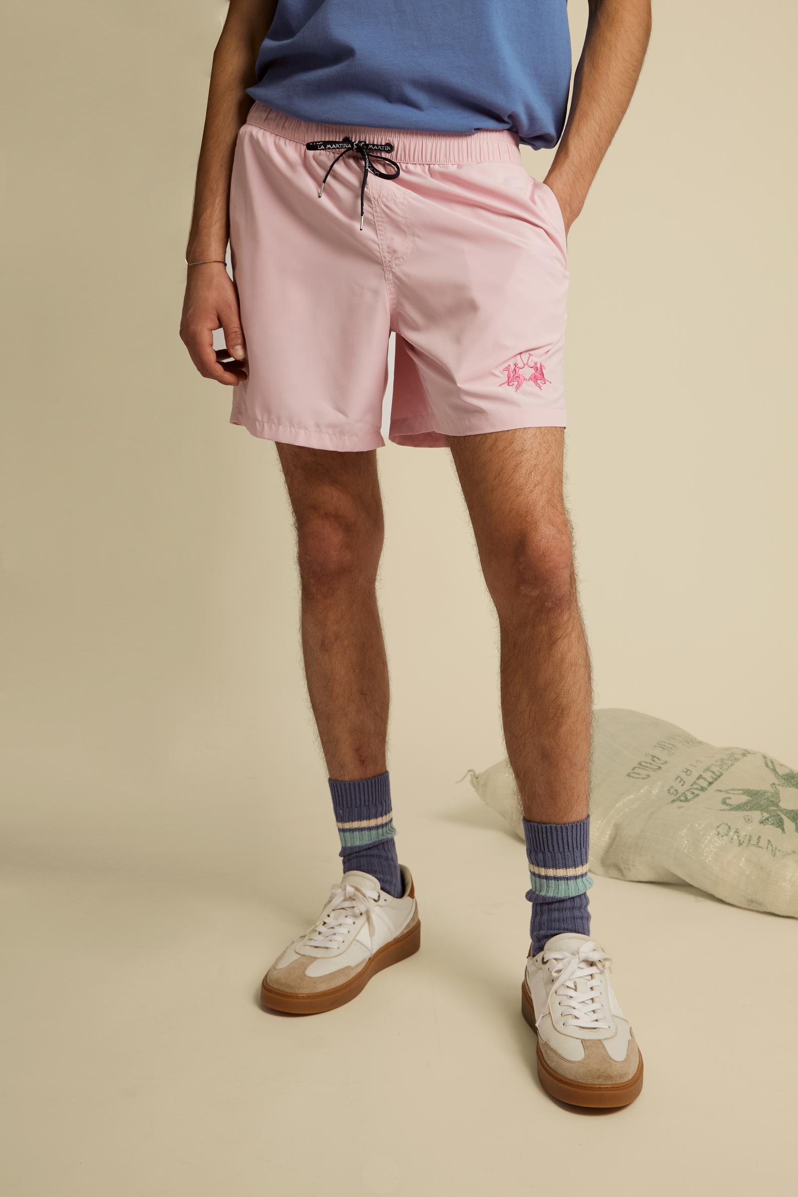 Men’s solid nylon swim shorts - Chuck