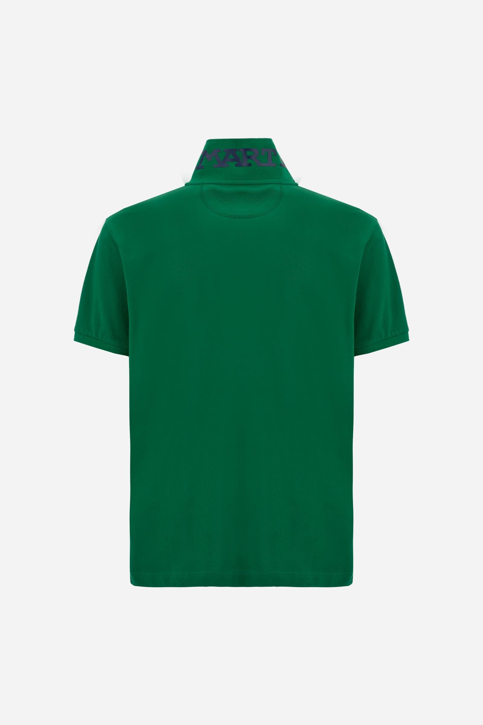 Men’s short-sleeve stretch piqué polo. Two-button placket and ribbed details, with a regular fit. Iconic style characterised by applied logo and patches. - Amazon