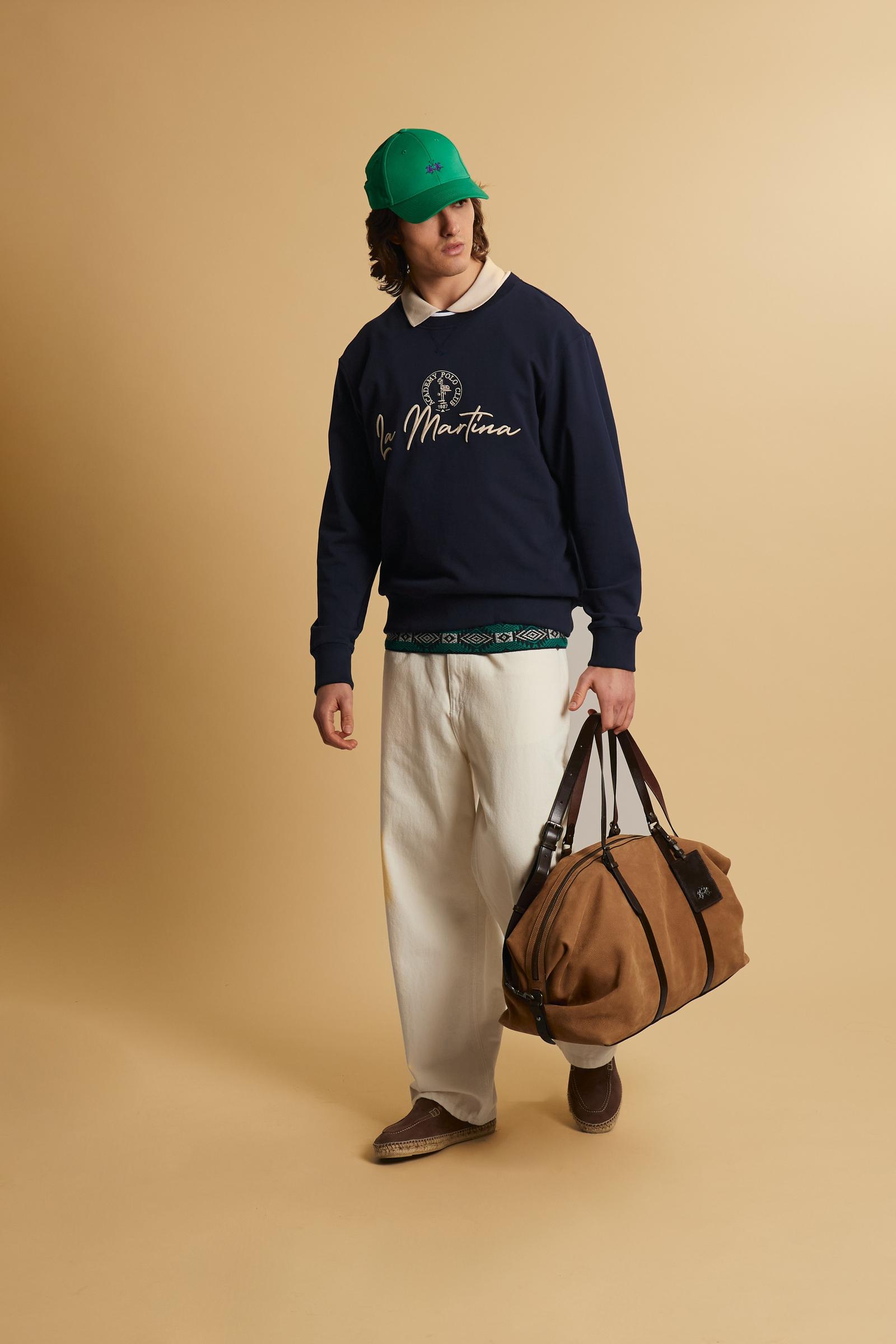 Men’s cotton Academy Polo sweatshirt – Clement