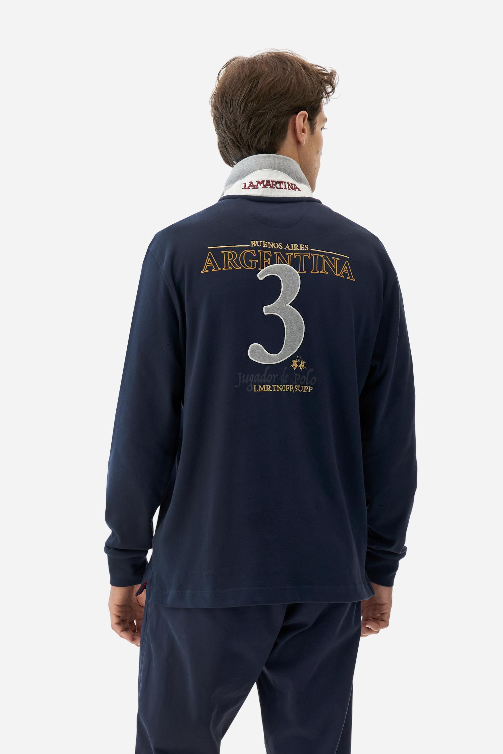 Men’s soft‑touch jersey polo shirt - Boniface