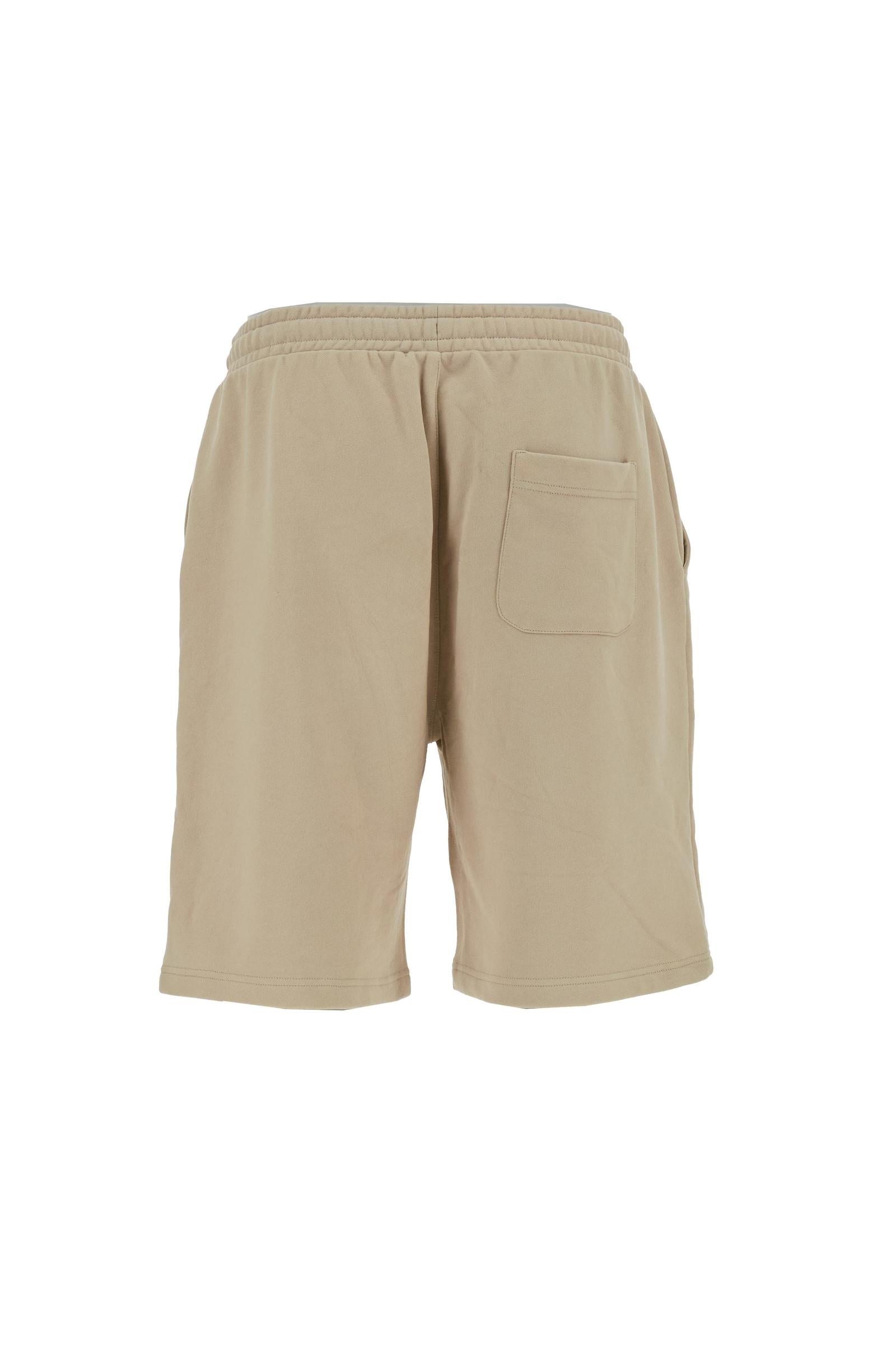 Bermudas hombre en felpa de algodón con maxi logo - Remi