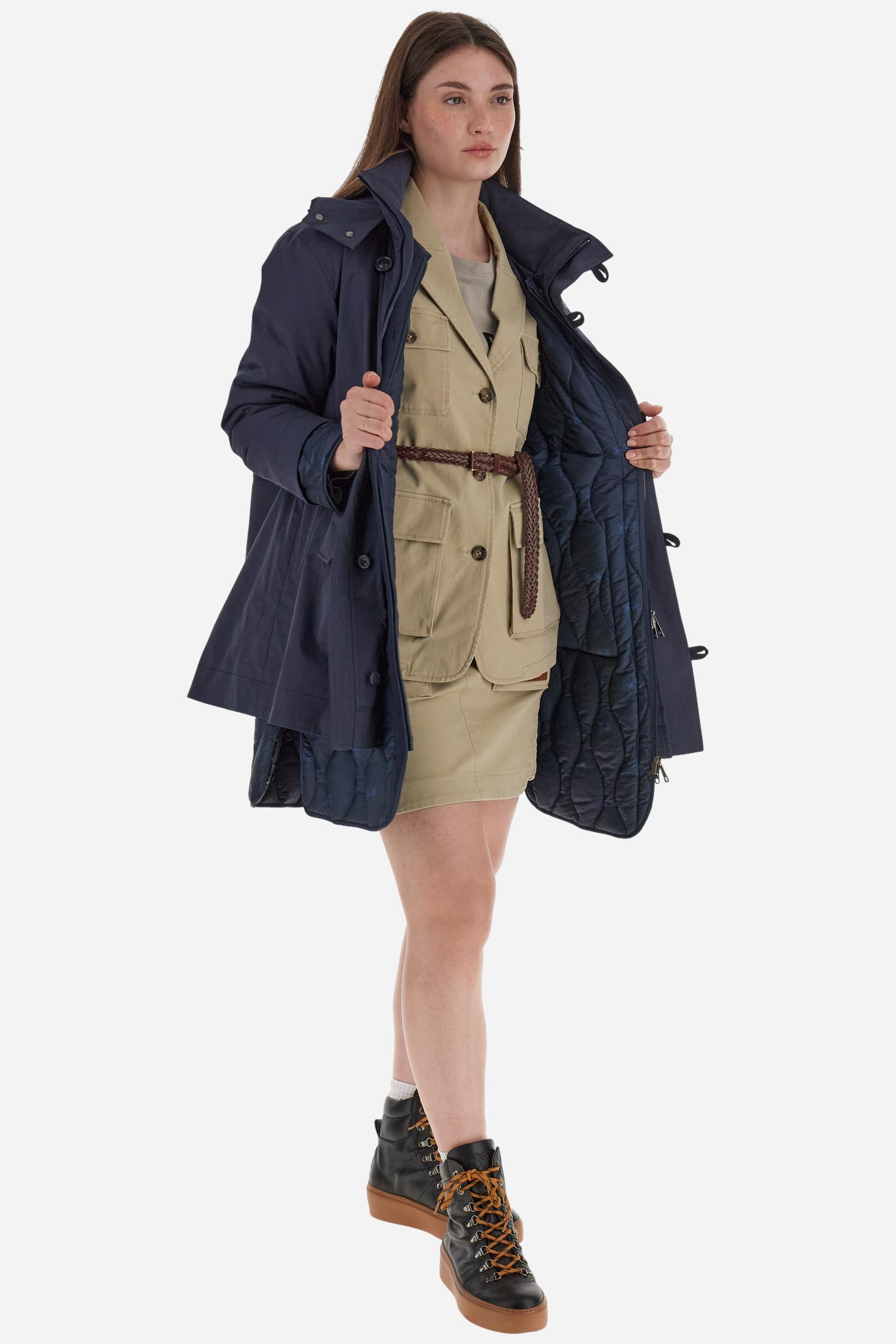 WOMAN PARKA COTTON NYLON TWILL