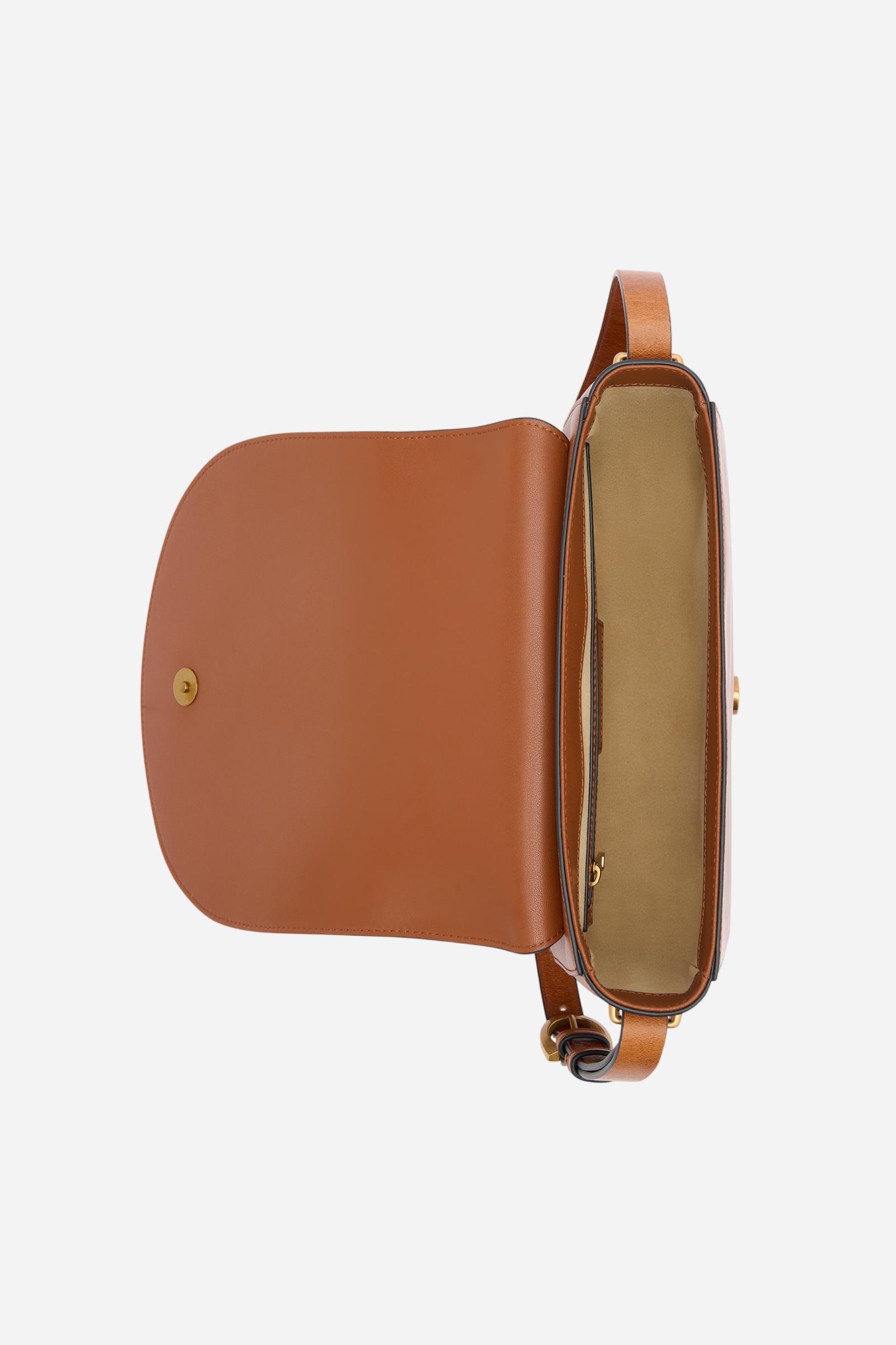 Sac bandoulière en cuir de veau avec boucle – Crossbody