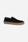 Slip-on loafer in soft oiled suede, available in two different colours. Lightweight rubber sole in the original honey colour, made with the STROBEL construction, which guarantees lightness and flexibility. The construction also keeps the weight down, which is very important for everyday footwear that requires great comfort. With hand stitching detail on the toe box and subtle stitching on the leather side insert, further emphasising the craftsmanship. - BLUE