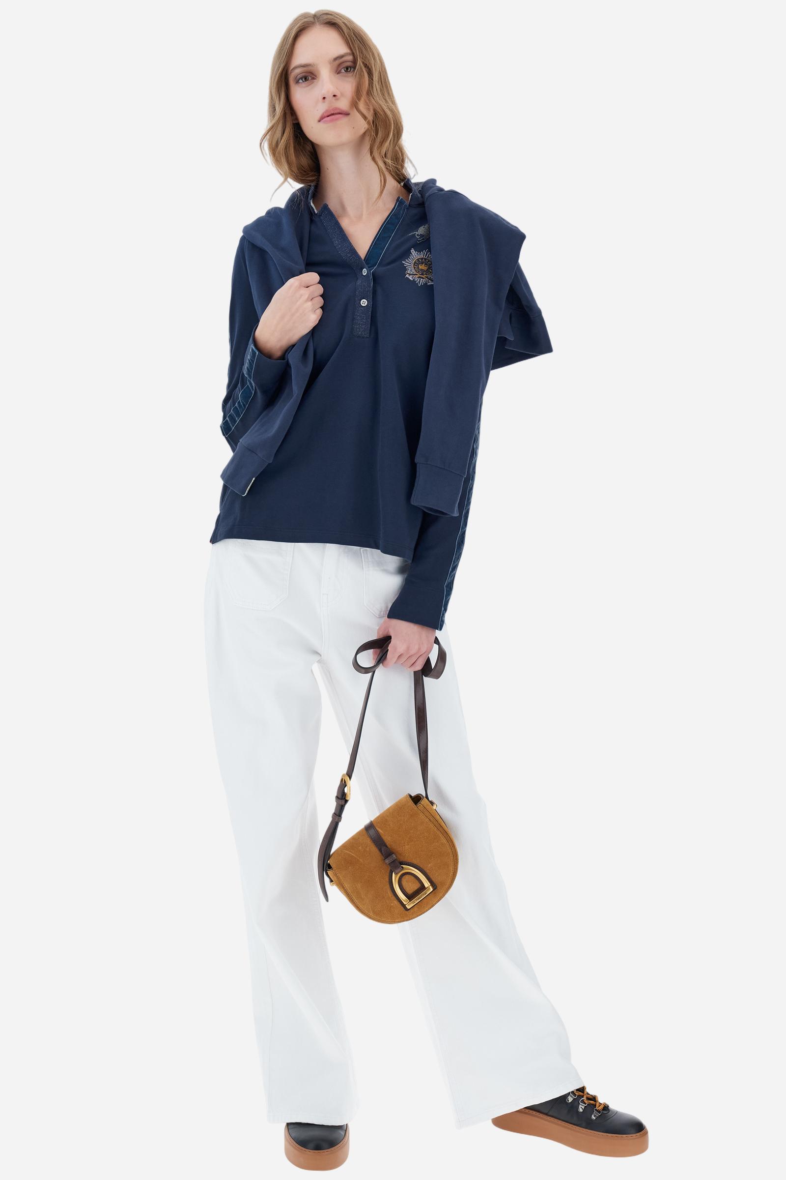 Women’s stretch jersey polo Guards - Bettie