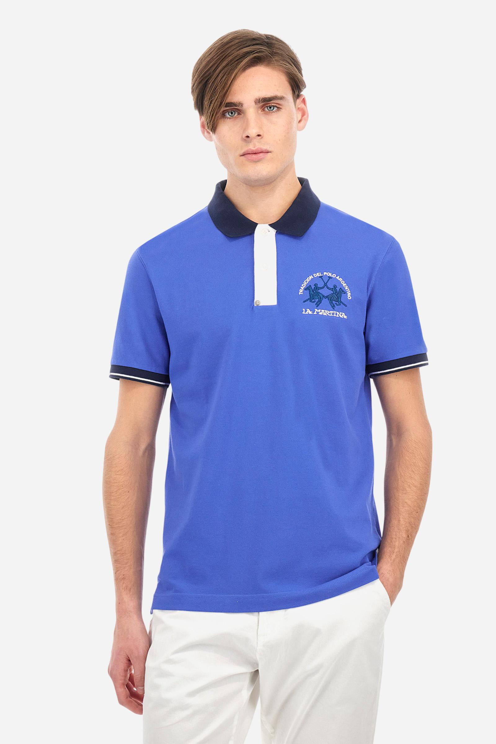 Slim fit cotton piqué polo shirt - Trixie