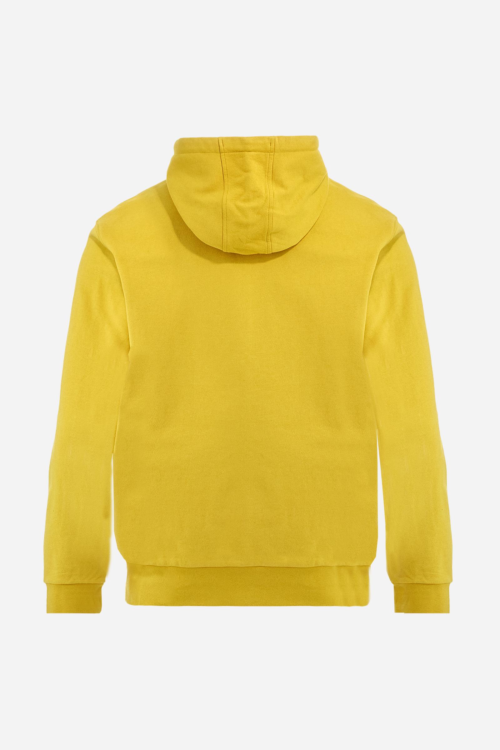 Sweat à capuche en coton avec maxi logo - Benny