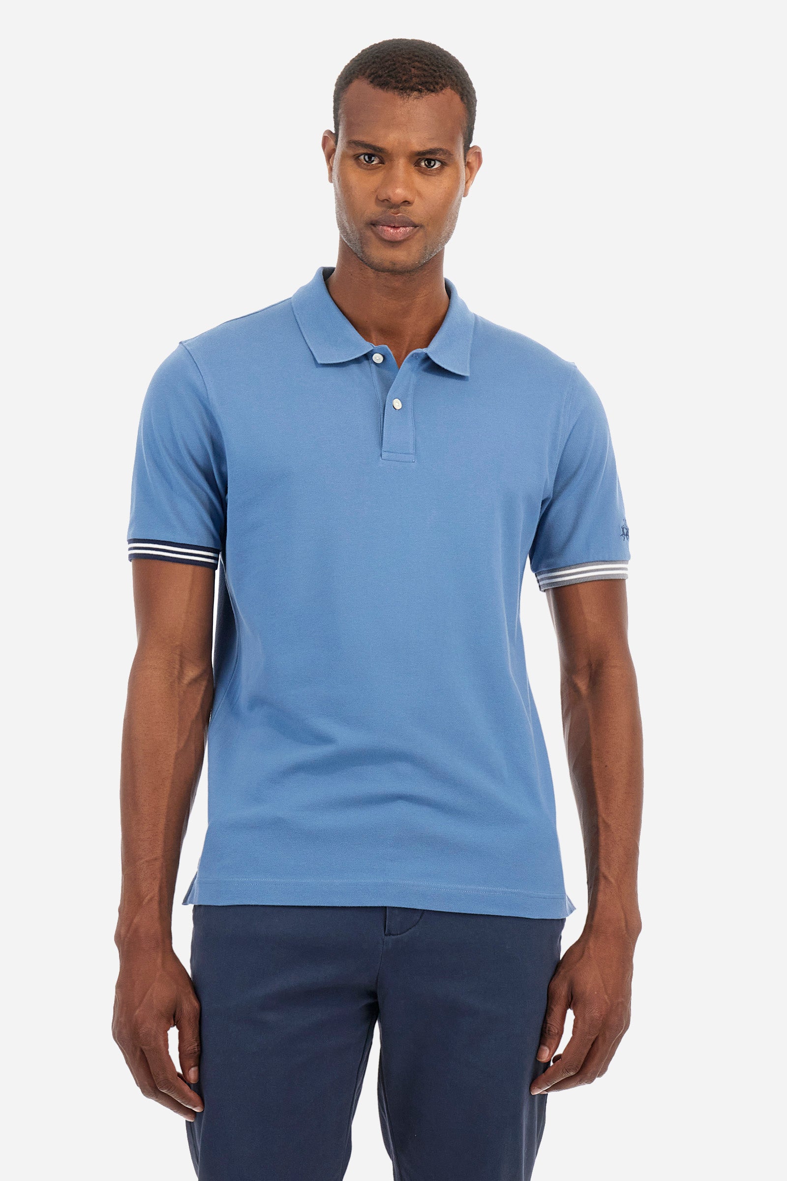 Polo coupe classique en coton stretch - Zaccary