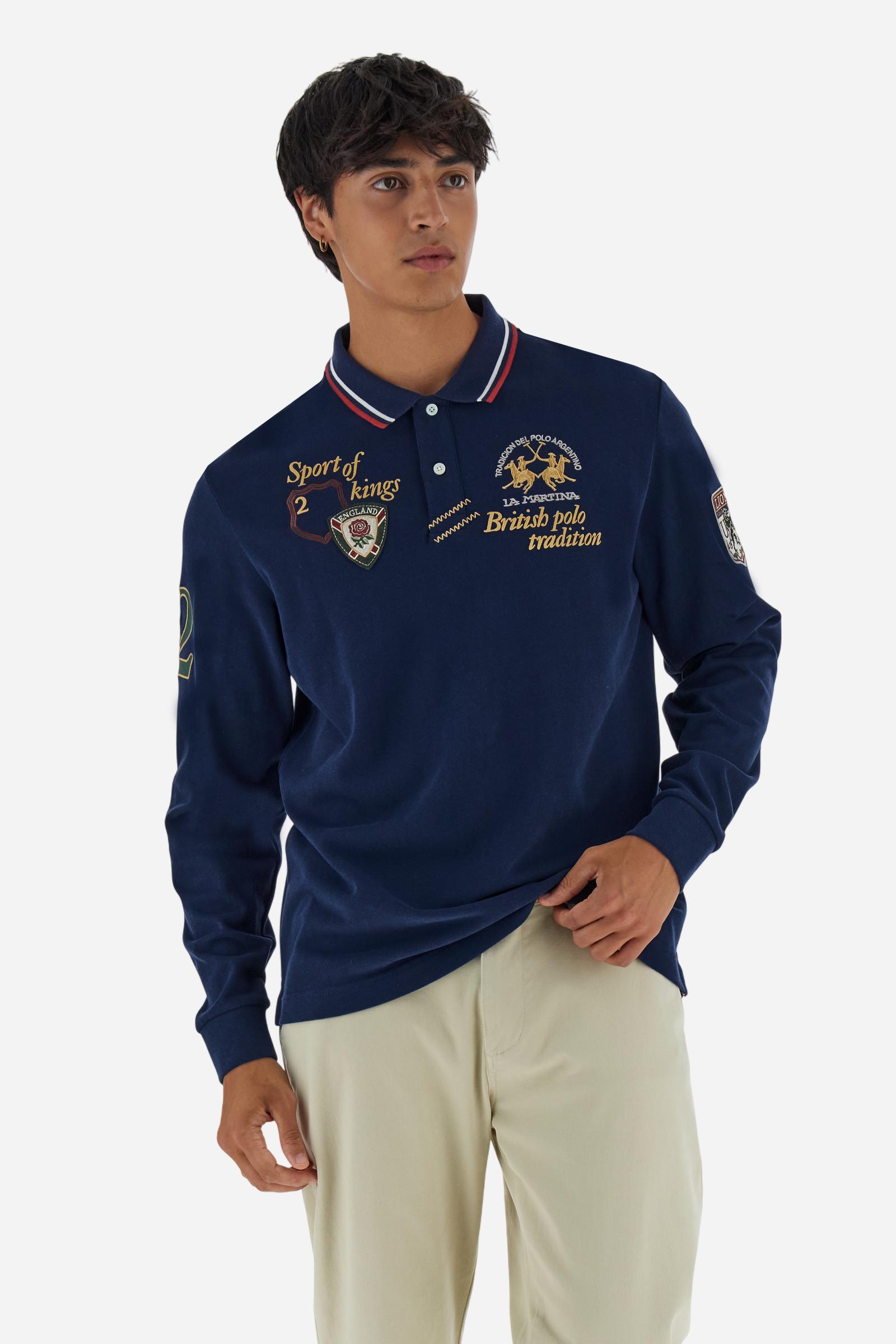 Polo de hombre en jersey soft-touch - Bertram