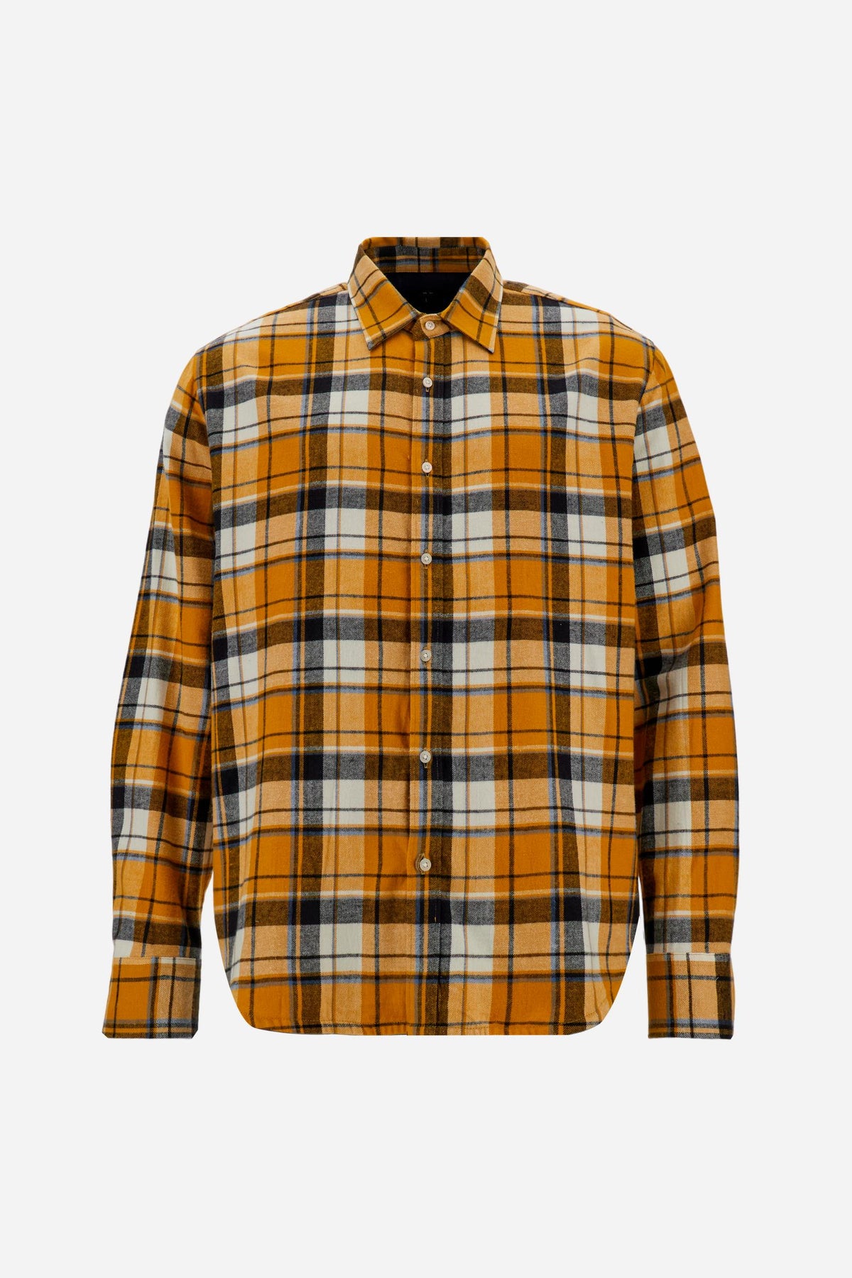 Men's shirt in tartan cotton flannel - Darwin