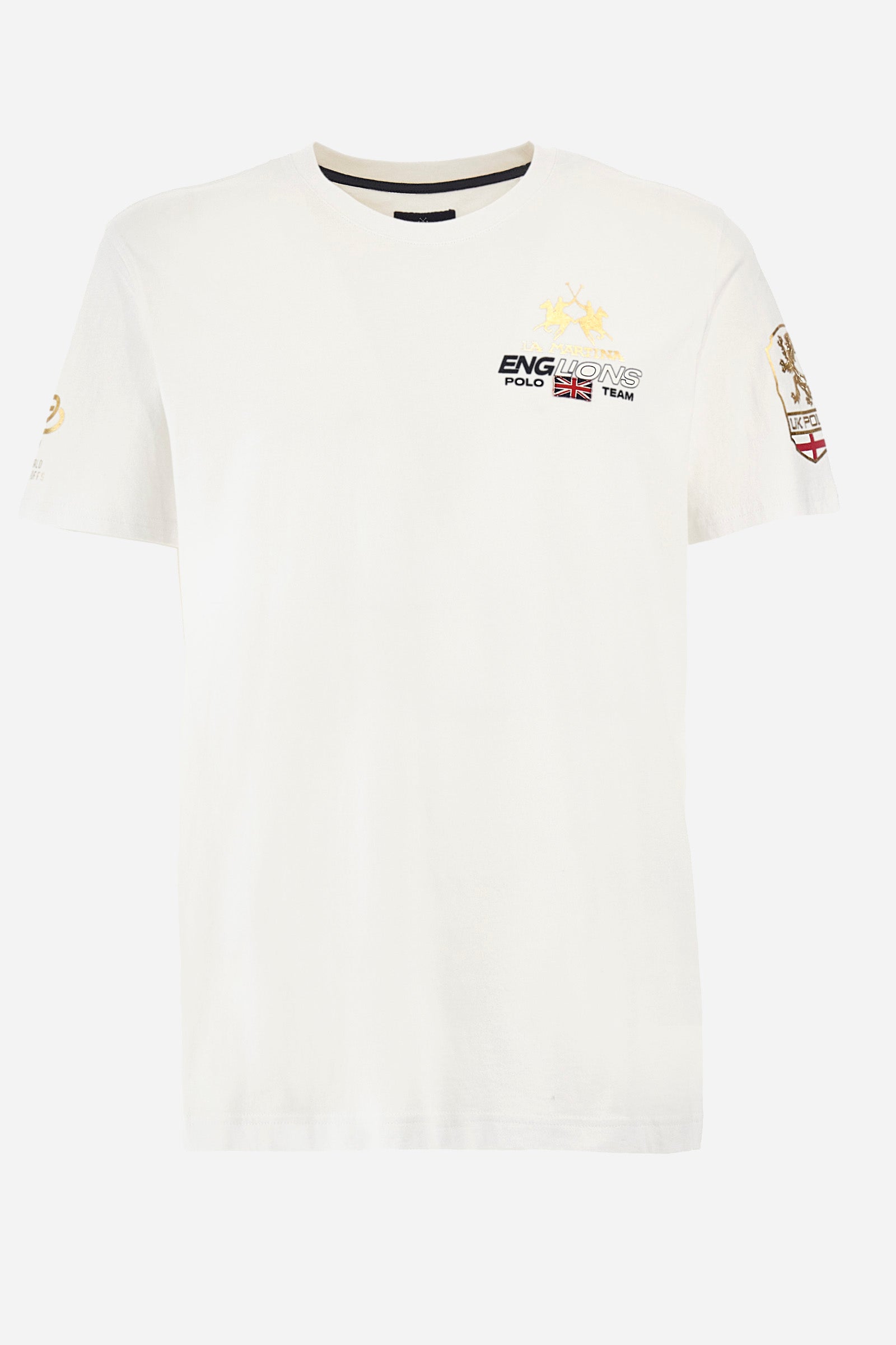Regular-fit cotton T-shirt - Yvon