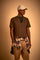 Men’s short sleeve cotton jersey T-shirt, essential style with contrast embroidered logo and regular fit. - Hot Fudge