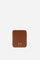 Small zip around wallet in calfskin leather. Compact and practical, with golden zip and branded metal detail. - COGNAC                                                                                                                                                                                                                                                                                                                                                                                                          