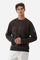 Men’s crew neck sweatshirt with long sleeves in soft, warm-feel fleece. Regular fit with ribbed trims and Windsor and Royal Polo graphics. - Java                                                                                                                                                                                                                                                                                                                                                                               