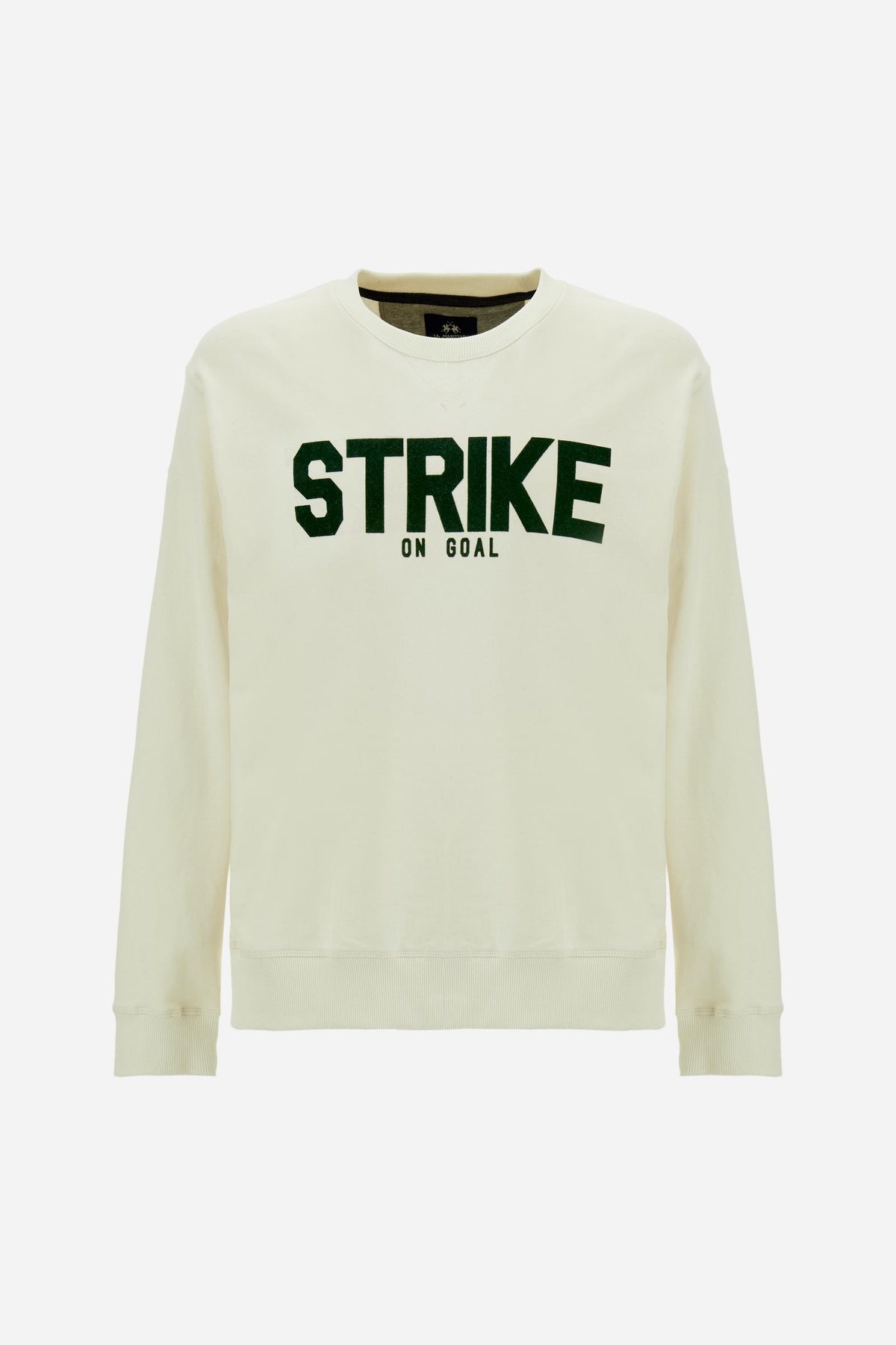 Men's crew neck sweatshirt in cotton fleece Swing on Polo - Dionigi