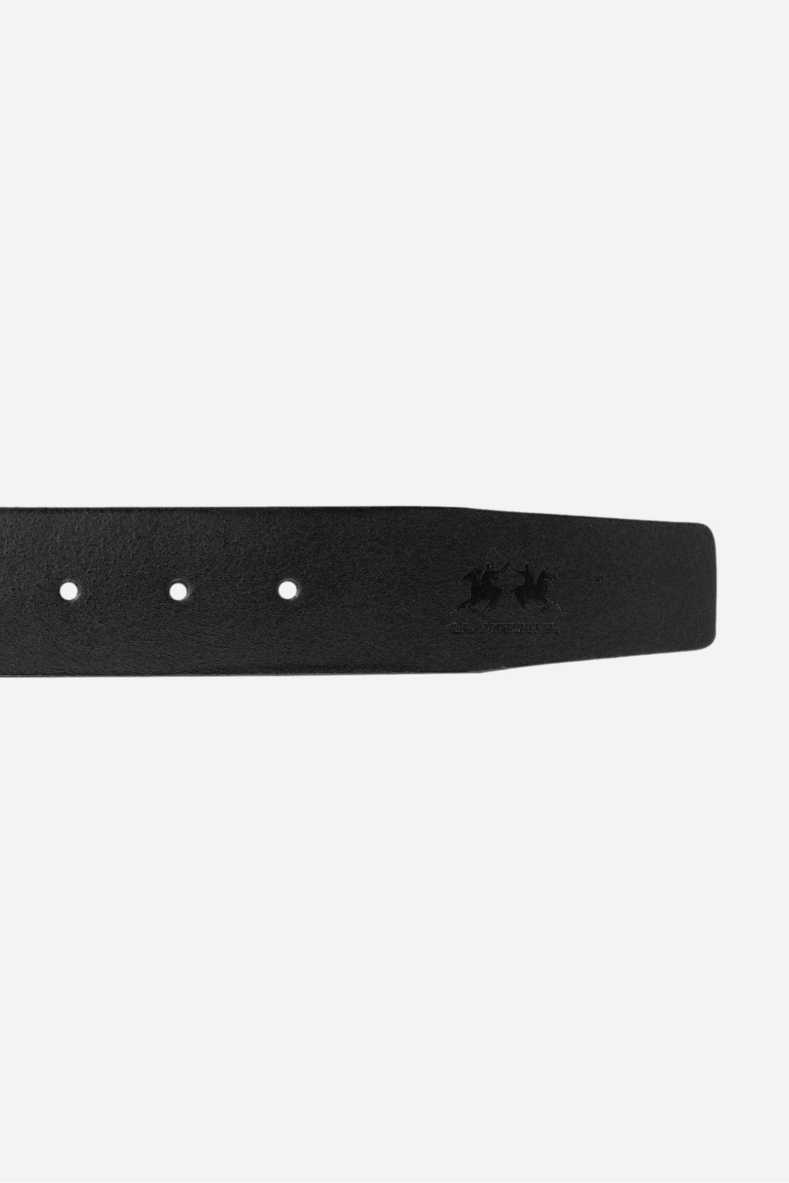 Men's leather belt