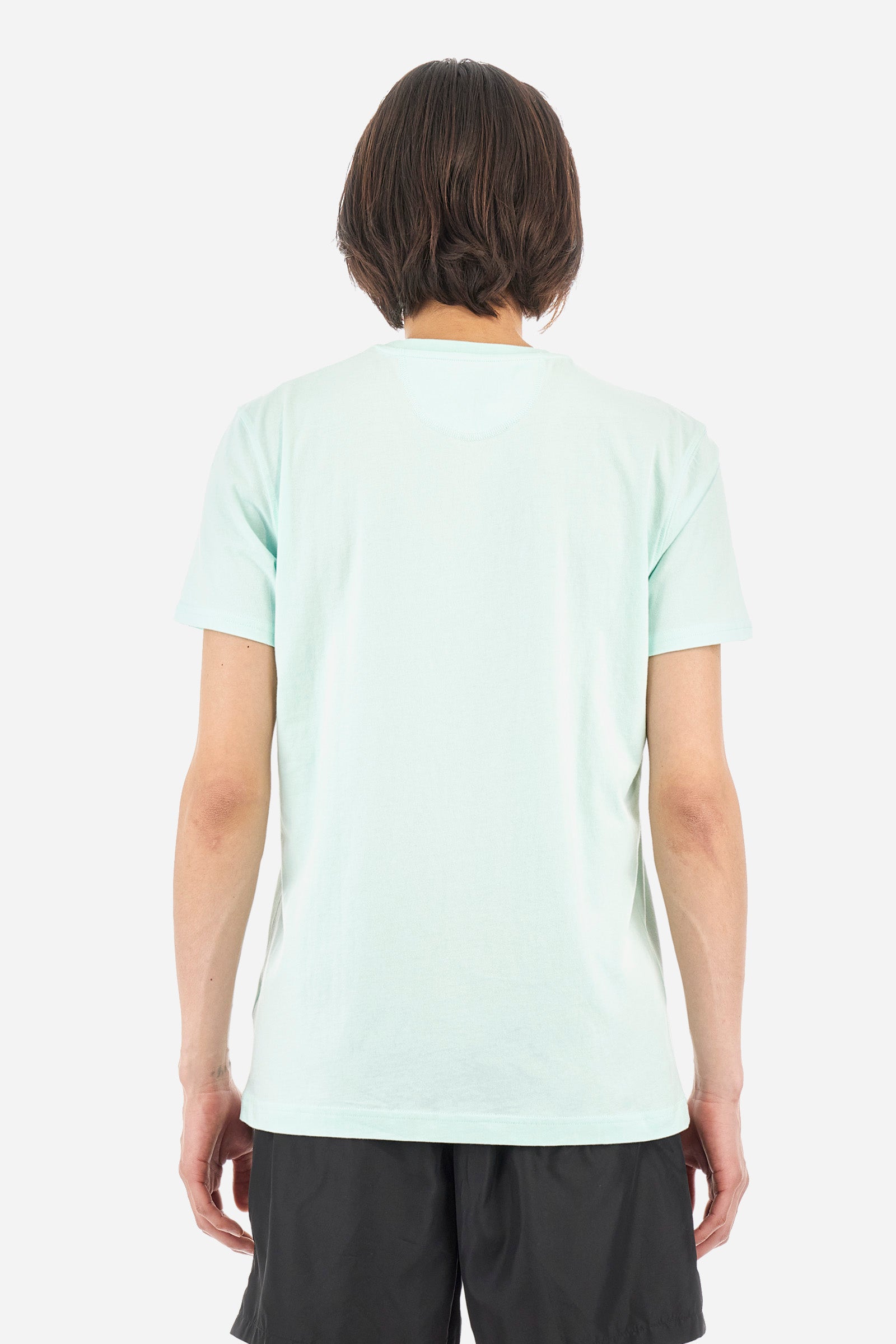 T-shirt regular fit in cotone - Serge