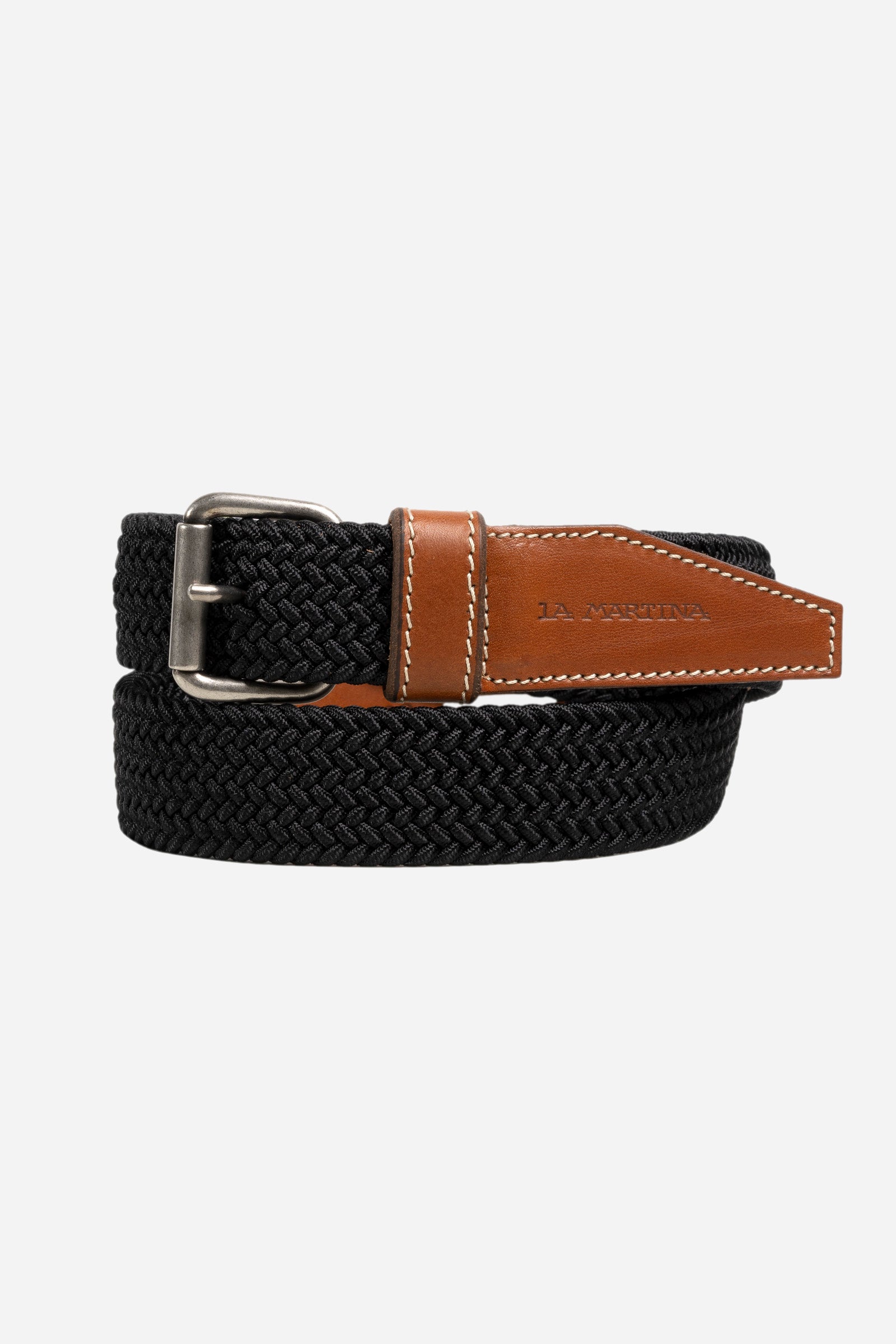 Ceinture homme en coton et viscose