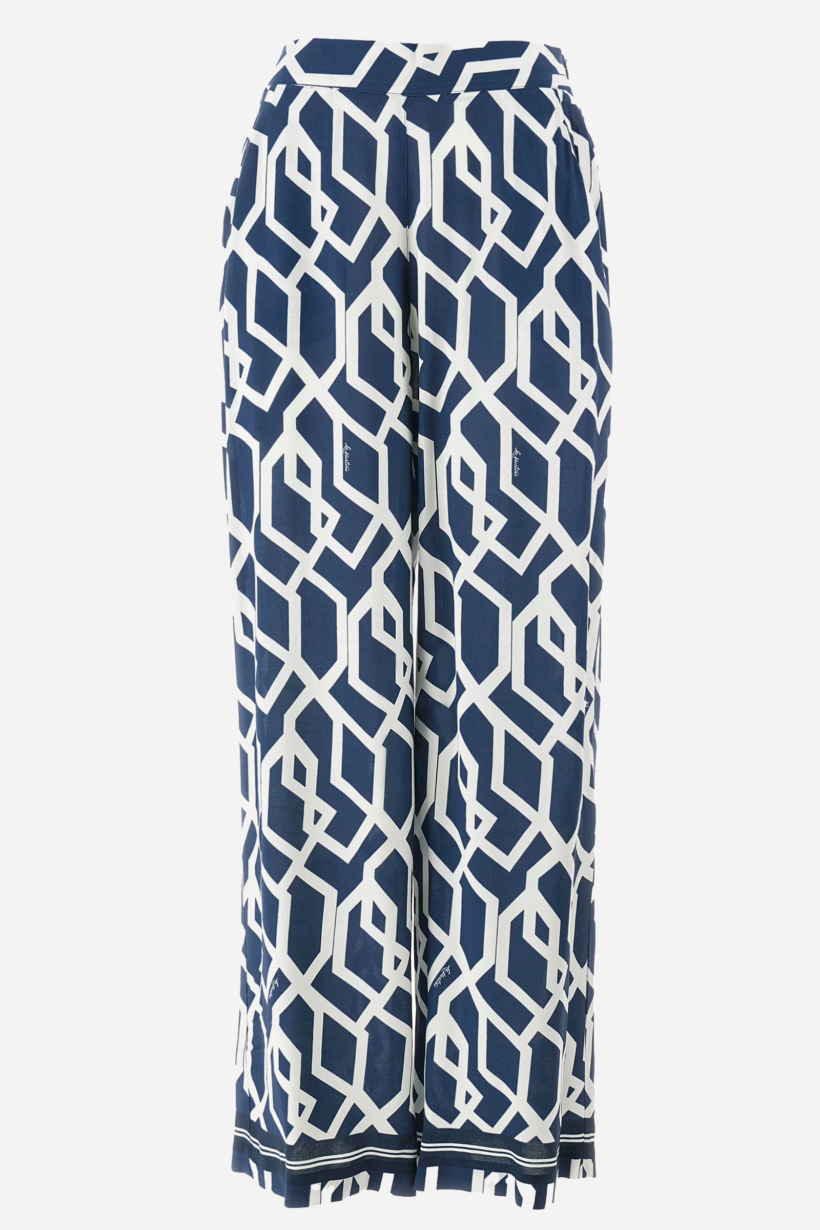 Pantalon palazzo coupe classique en tissu synthétique - Yeshodhana