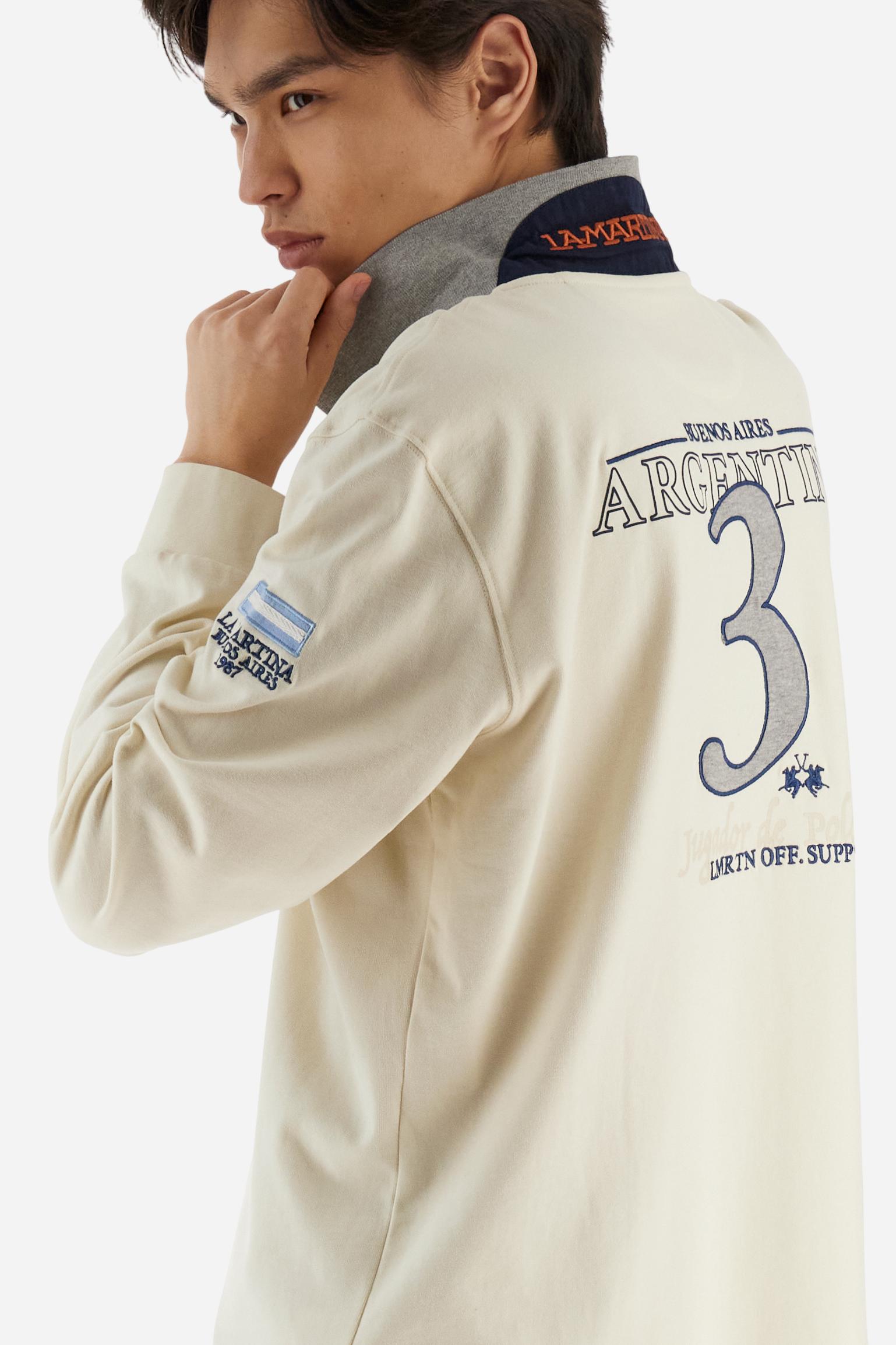 Polo de hombre en jersey soft-touch - Boniface