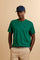 Men’s cotton jersey T-shirt with regular fit and ribbed crew neck. Small contrast embroidered logo. - Amazon                                                                                                                                                                                                                                                                                                                                                                                                                    