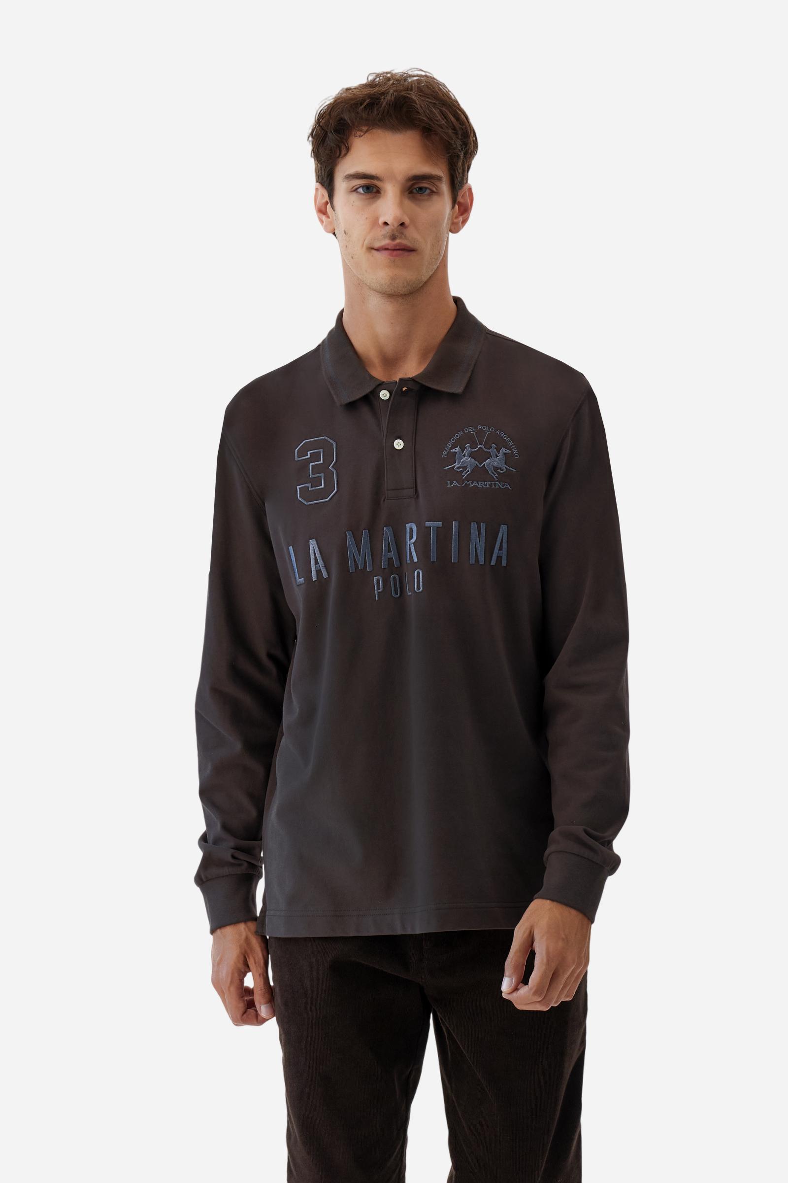 Polo de hombre en jersey soft-touch Iconic La Martina - Broox