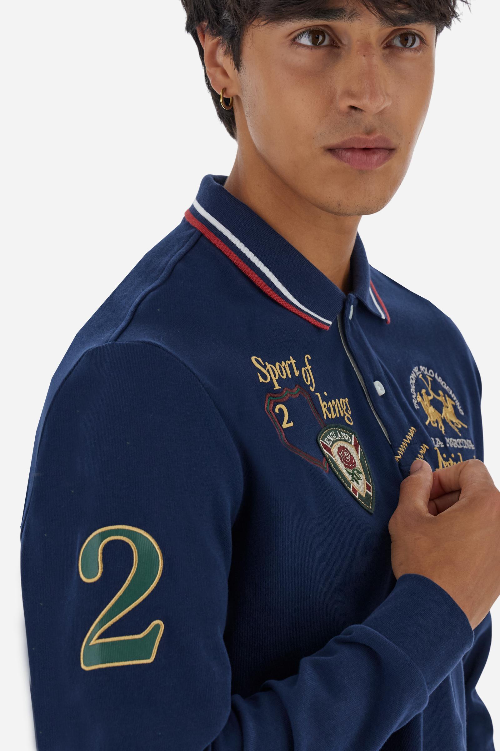 Polo de hombre en jersey soft-touch - Bertram