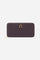 Rectangular zip-around wallet in soft, solid-colour full-grain leather. Features compartments for cards, bills, and coins. Elegant design meets everyday functio - WINE                                                                                                                                                                                                                                                                                                                                                         