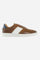 Heritage-inspired sneakers in perforated vegetable-tanned leather, featuring zig-zag details and handcrafted stitching. Perfect blend of quality and style. - Cognac/Cognac                                                                                                                                                                                                                                                                                                                                                     